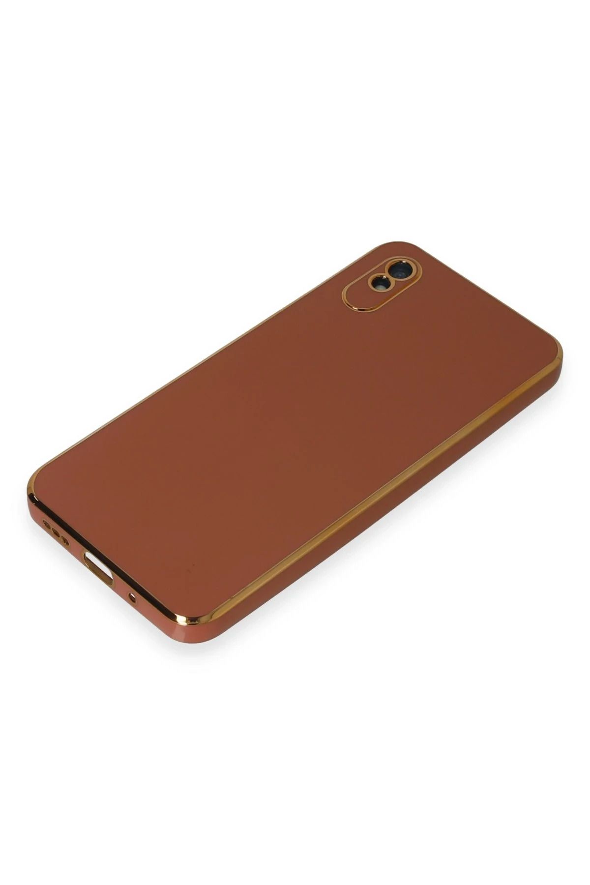 NewFace Xiaomi Redmi 9A Kılıf Volet Silikon - Kırmızı SVLRS