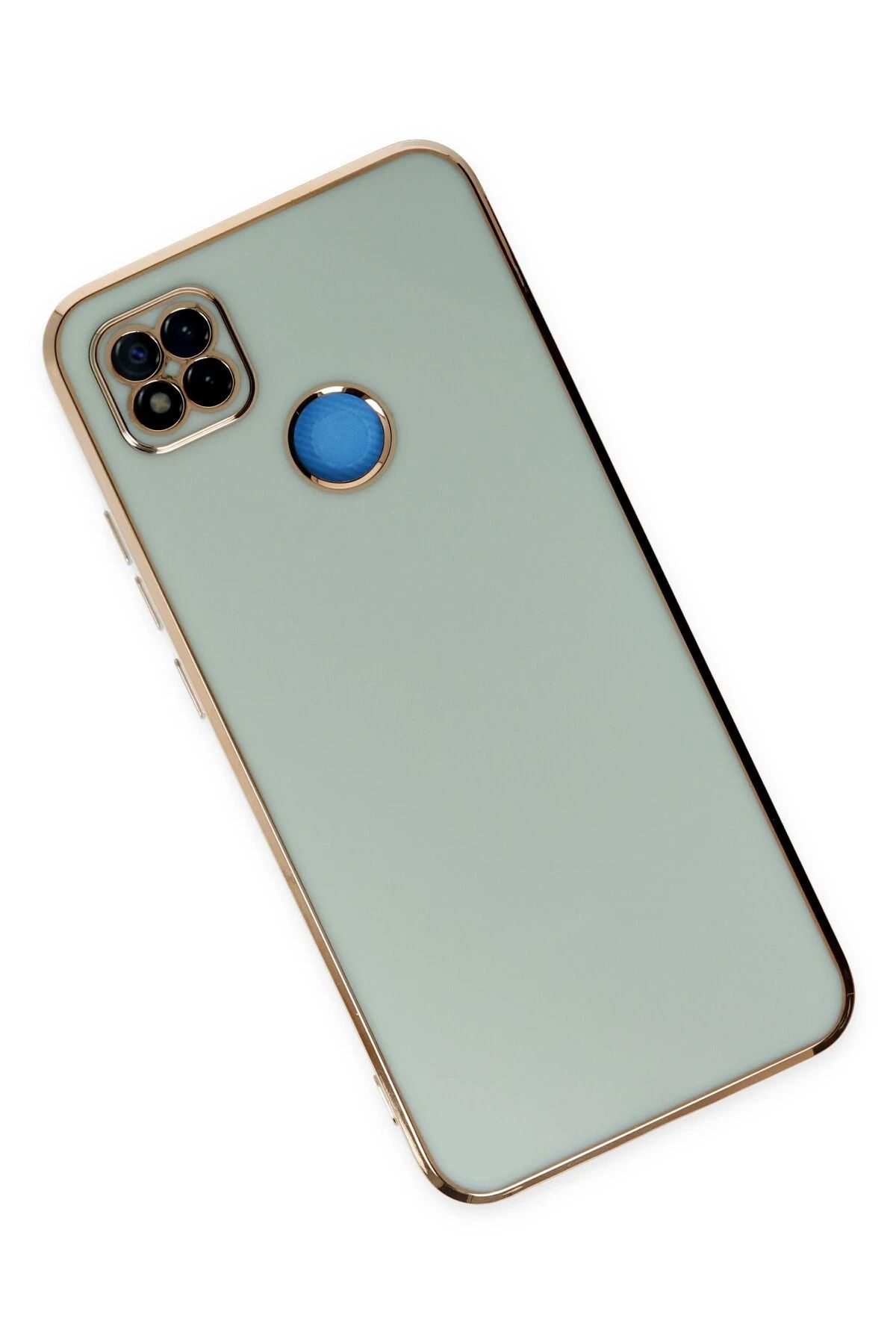 NewFace Xiaomi Redmi 9C Kılıf Volet Silikon - Açık Yeşil SVLRS