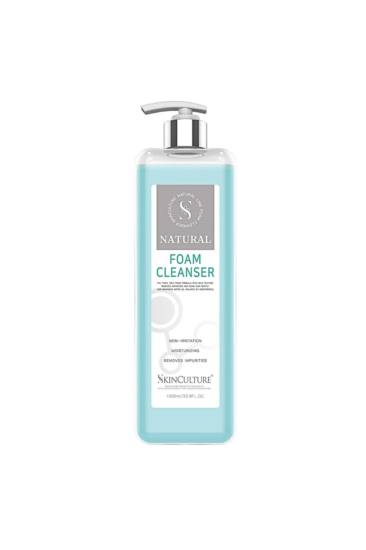 Scin Culture Natural Foam Cleanser (Doğal Köpük Temizleyici Tonik 1000 Ml)