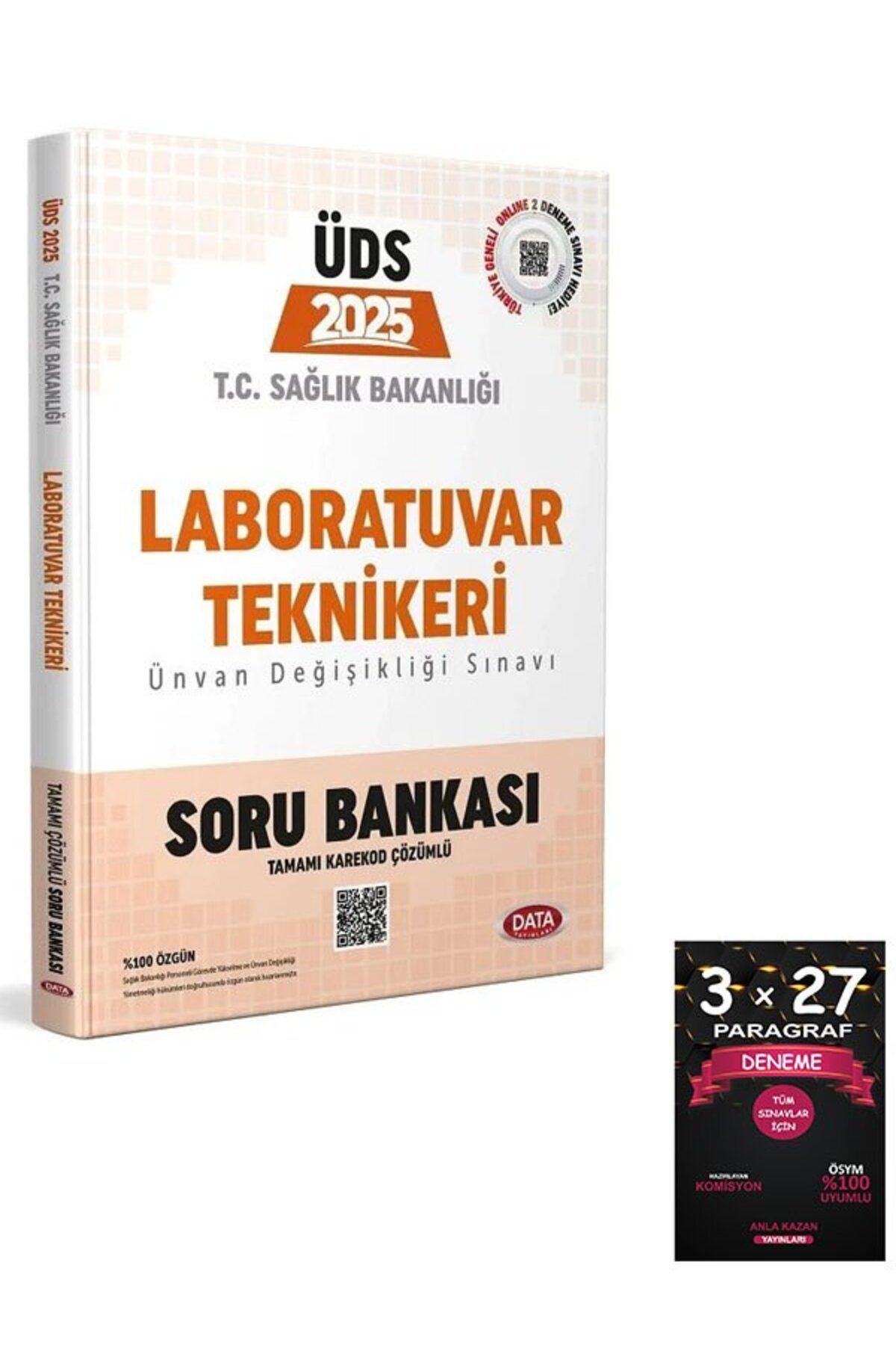 Data Yayınları Data 2025 GYS ÜDS Sağlık Bakanlığı Laboratuvar Teknikeri Soru Bankası Çözümlü Görevde Yükselme
