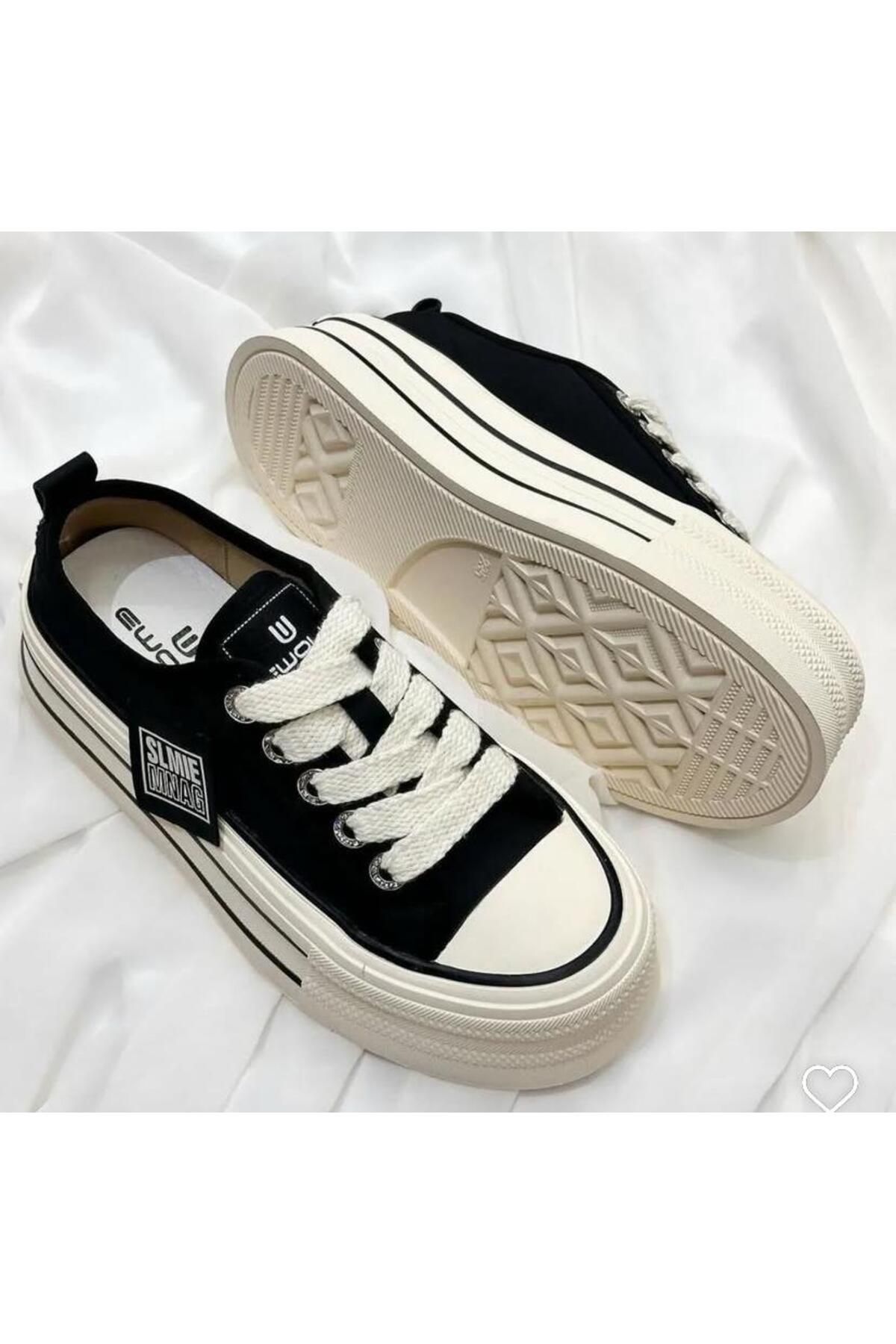 Ewoll 5016 EWOLL Ortopedik Taban Destekli Sneaker Ayakkabı