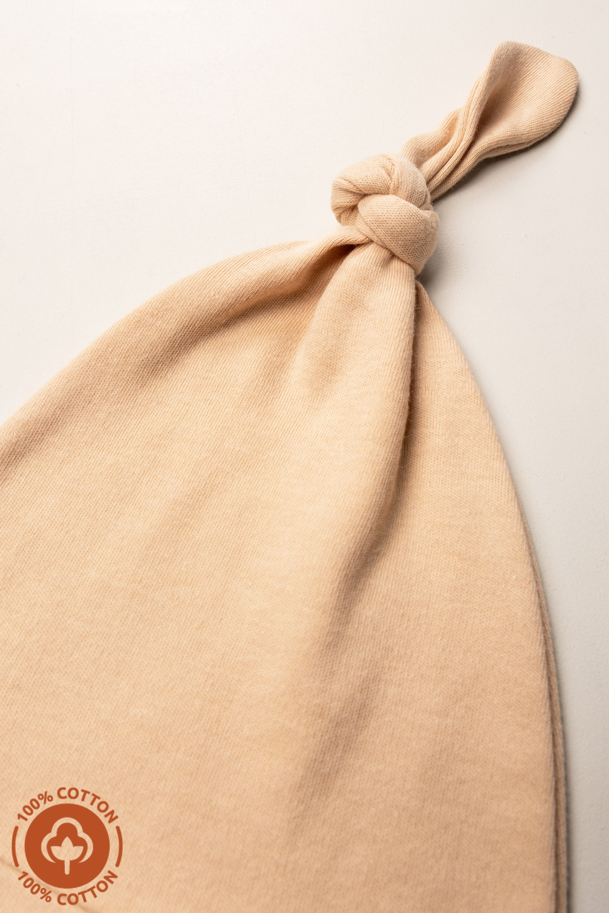 Miniel Unisex Bebek Güneş Baskılı Bağlamalı Penye Organik Pamuklu Yenidoğan 3Lü Bebek Bere Set fotoğrafı 5 (önizleme)