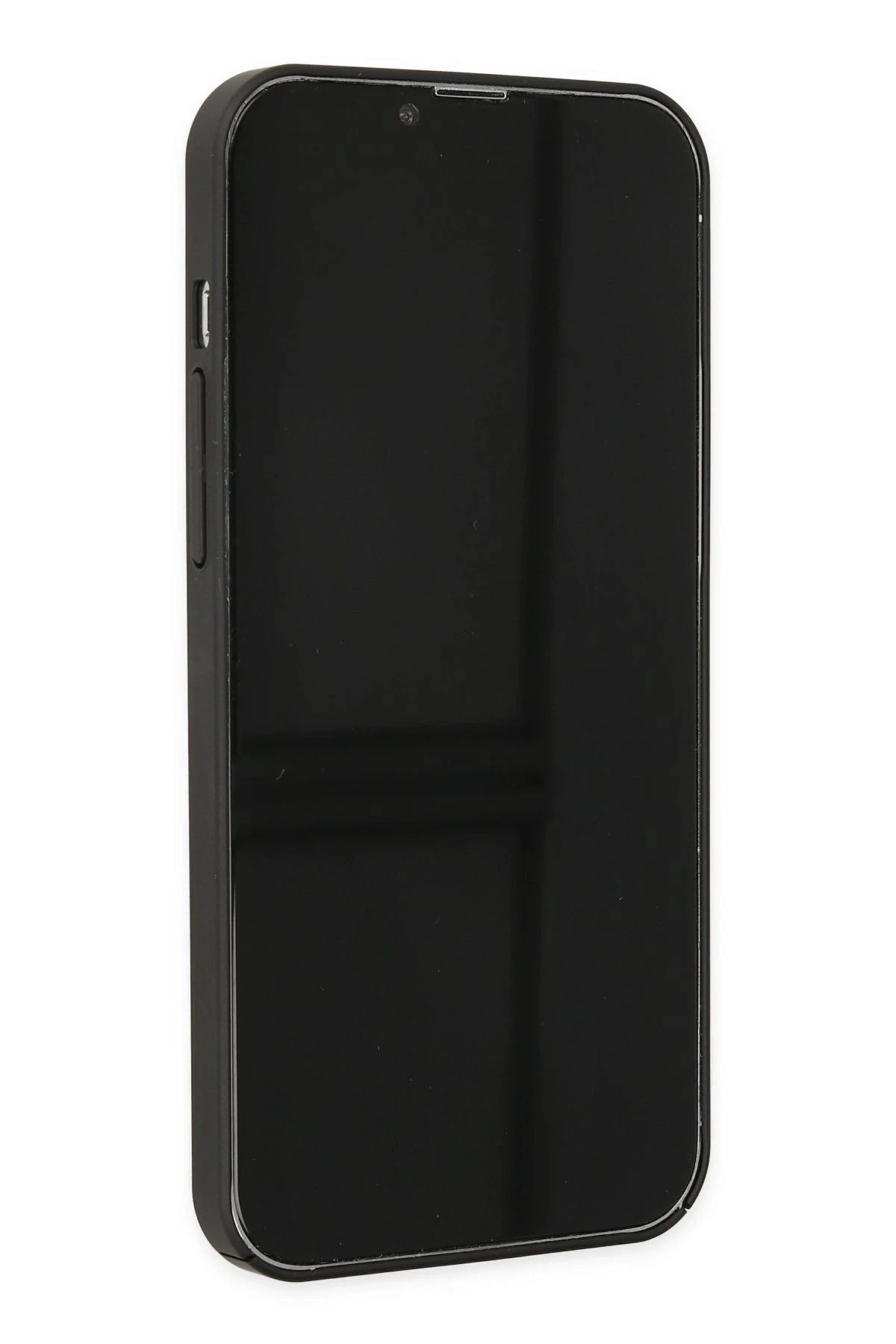 NewFace iPhone 12 Kılıf Jack Magneticsafe Lens Silikon - Siyah NRMSA