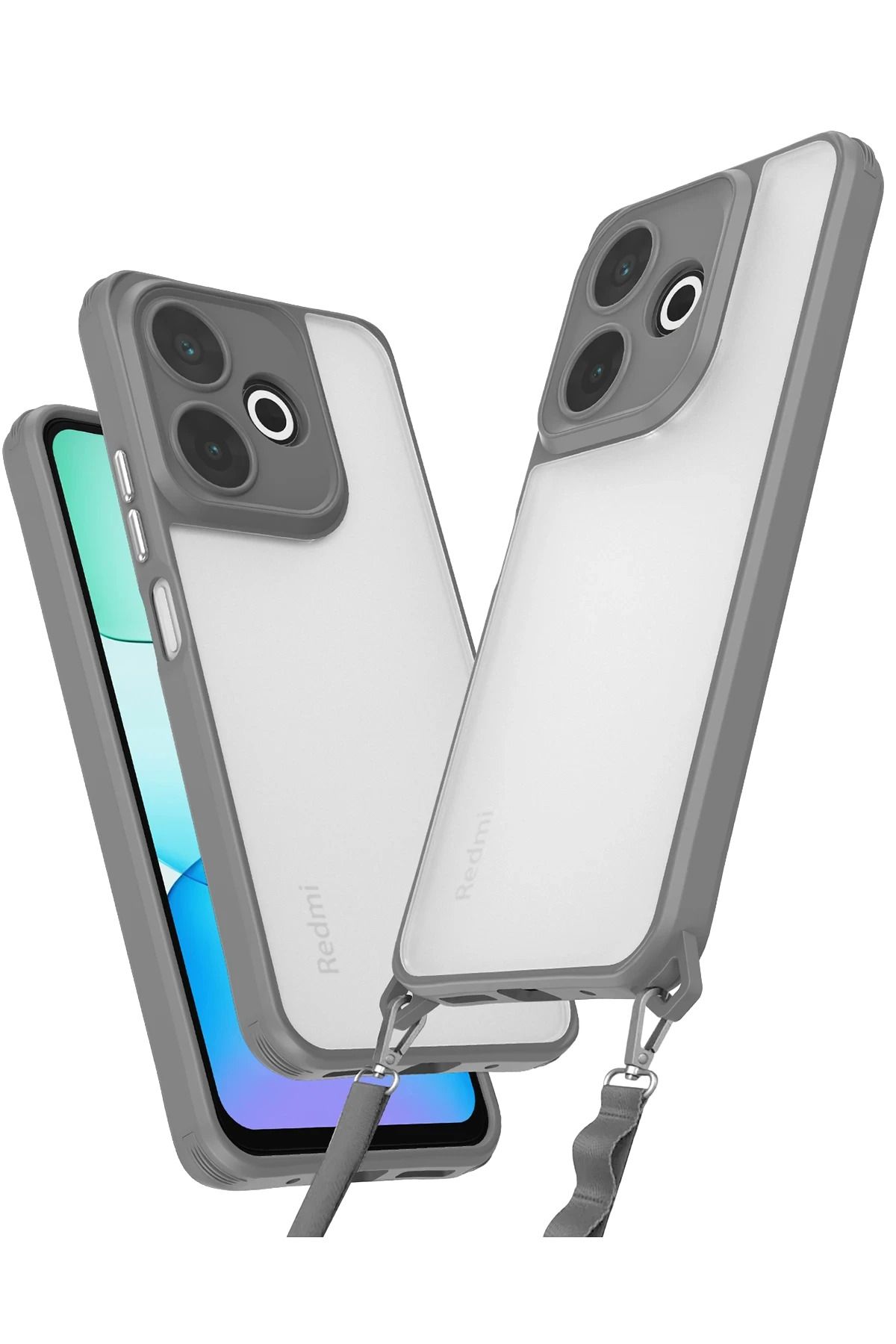 Zipax Xiaomi Redmi 13 4G Kılıf Silikon Kapak Azn-Penta