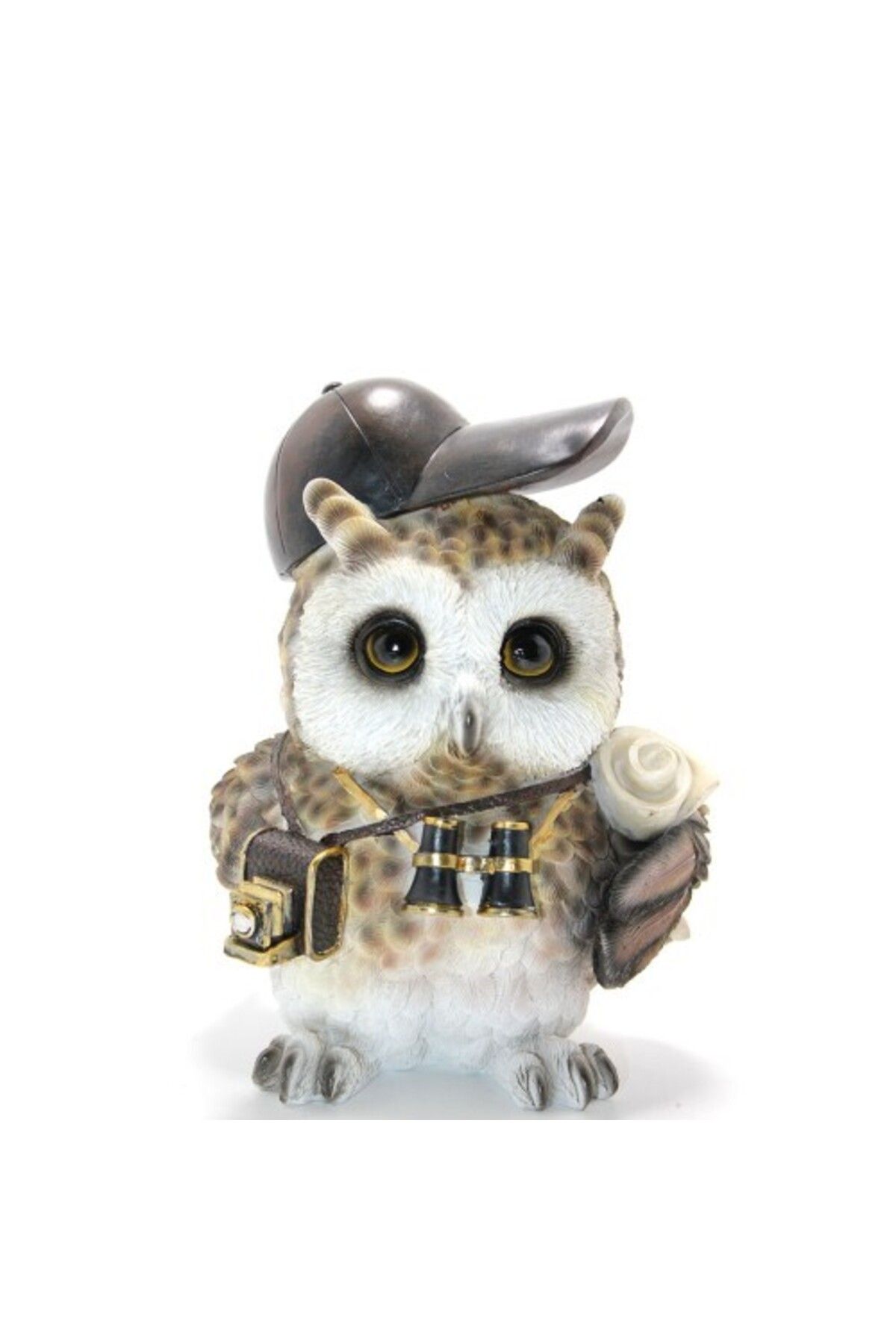 Otocub Steampunk Polyester Baykuş Figürü Model 2