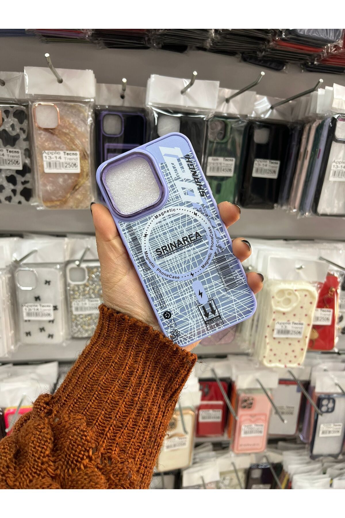 TECNOTREND Apple İphone 13 pro yazılı desenli magsafe destekli silikon kılıf