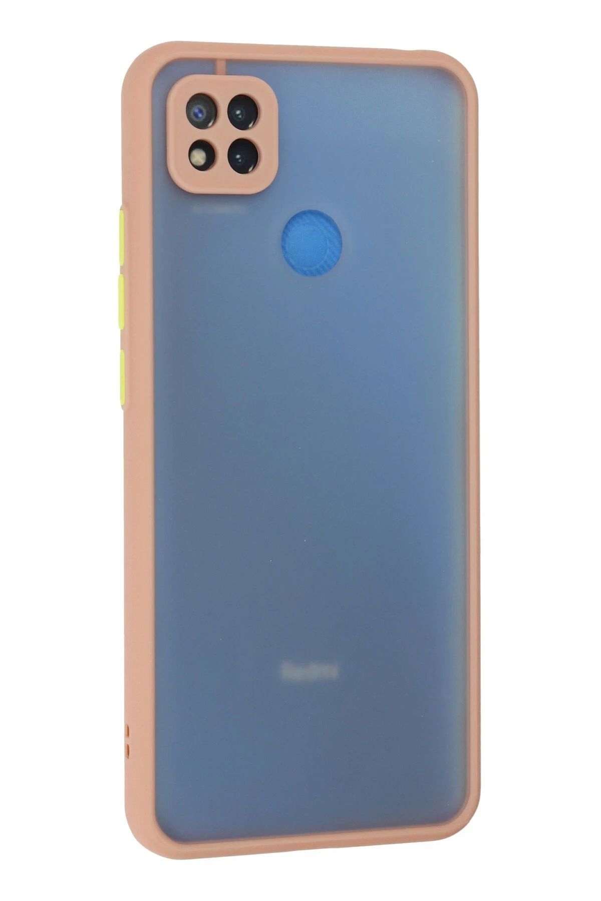 NewFace Xiaomi Redmi 9C Kılıf Montreal Silikon Kapak - Pembe WLZOR