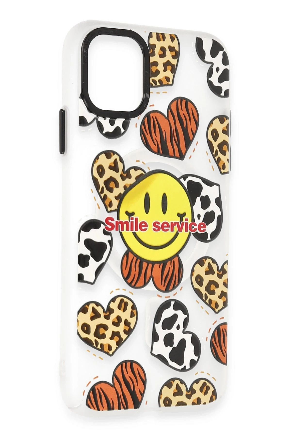 NewFace iPhone 11 Kılıf Apollo Magneticsafe Desenli Kapak - Apollo Şeffaf - 2 GLSTD