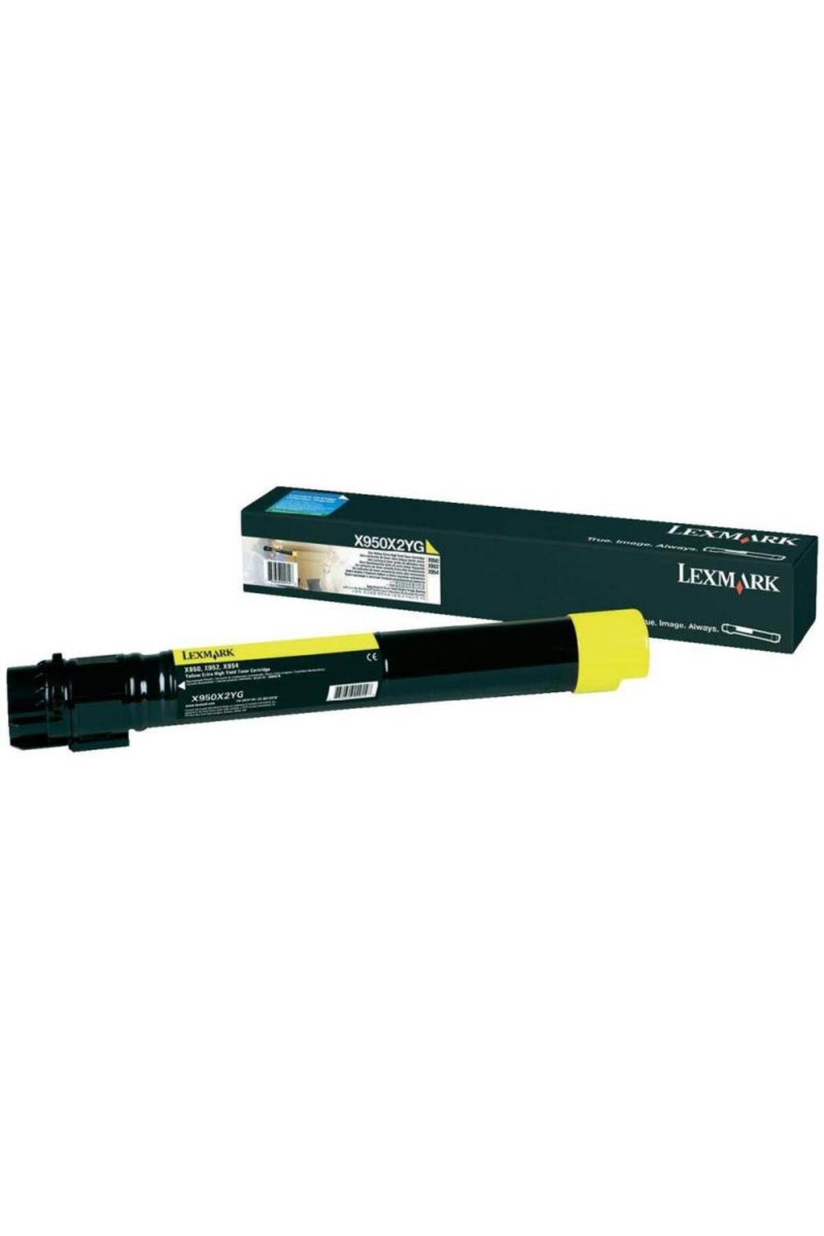 Lexmark-LEXMARK X950X2YG YELLOW TONER 1