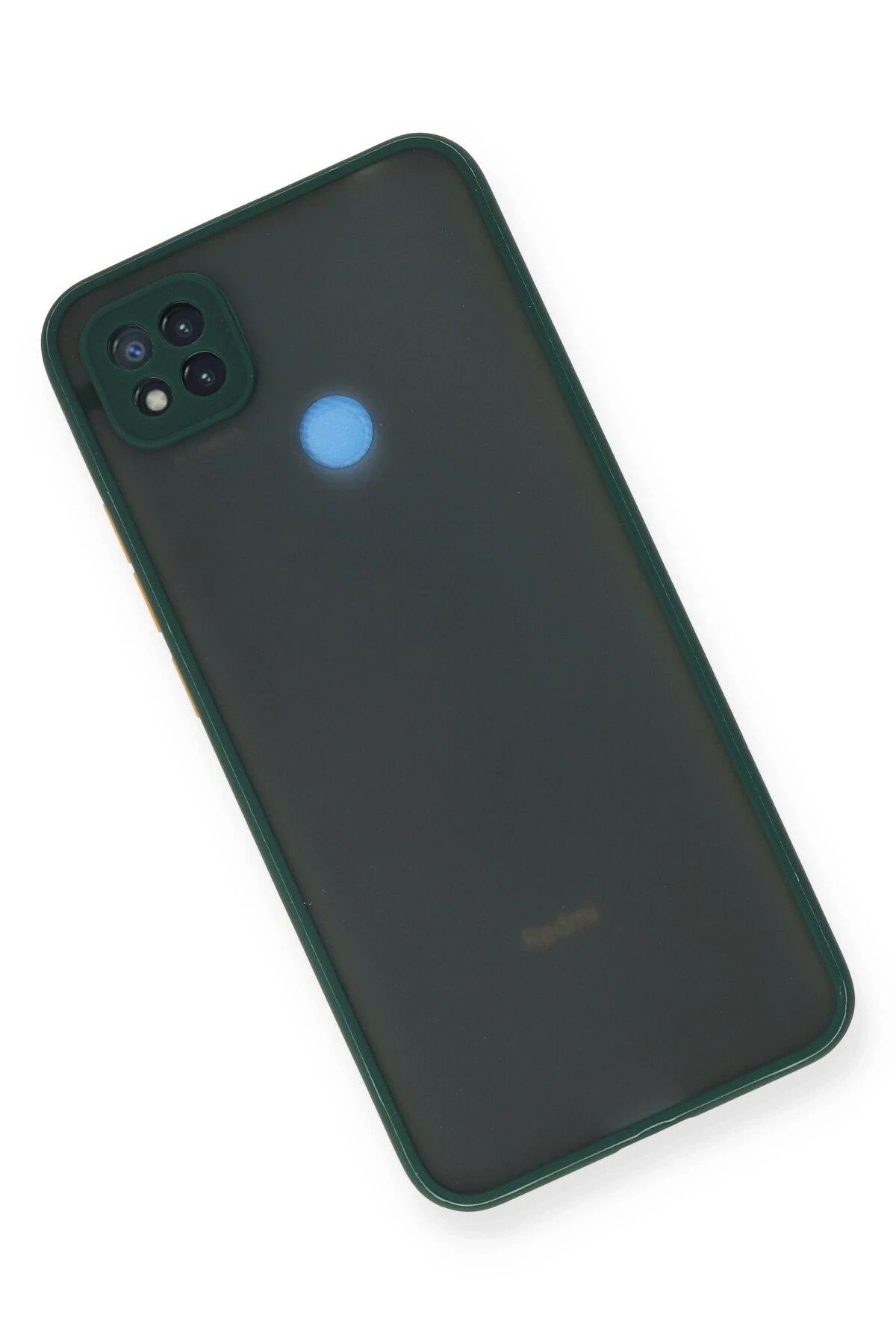 NewFace Xiaomi Redmi 9C Kılıf Montreal Silikon Kapak - Yeşil WLZOR