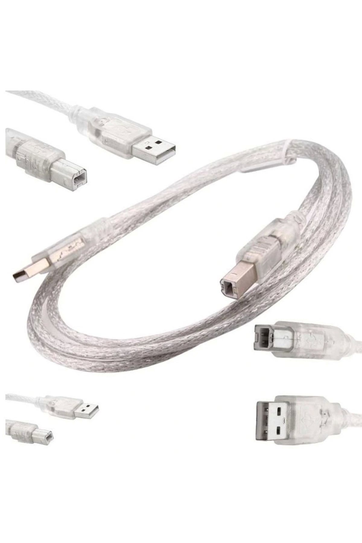 STOREMAX USB YAZICI KABLOSU 1.5 METRE 2.0V ŞEFFAF (5047)
