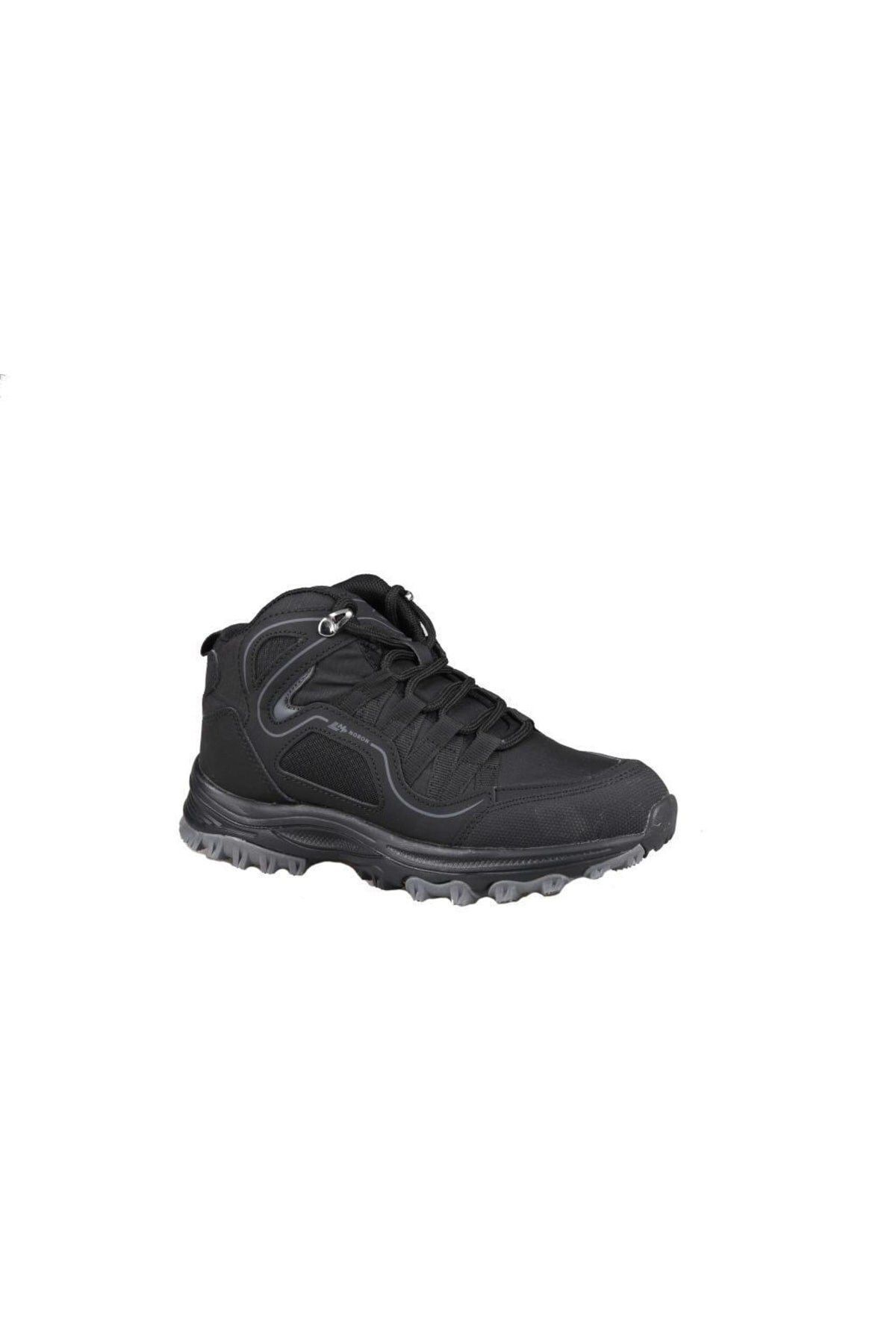 M.P. Outdoor Bağcıklı Kışlık Suya Dayanıklı Unisex Bot Siyah
