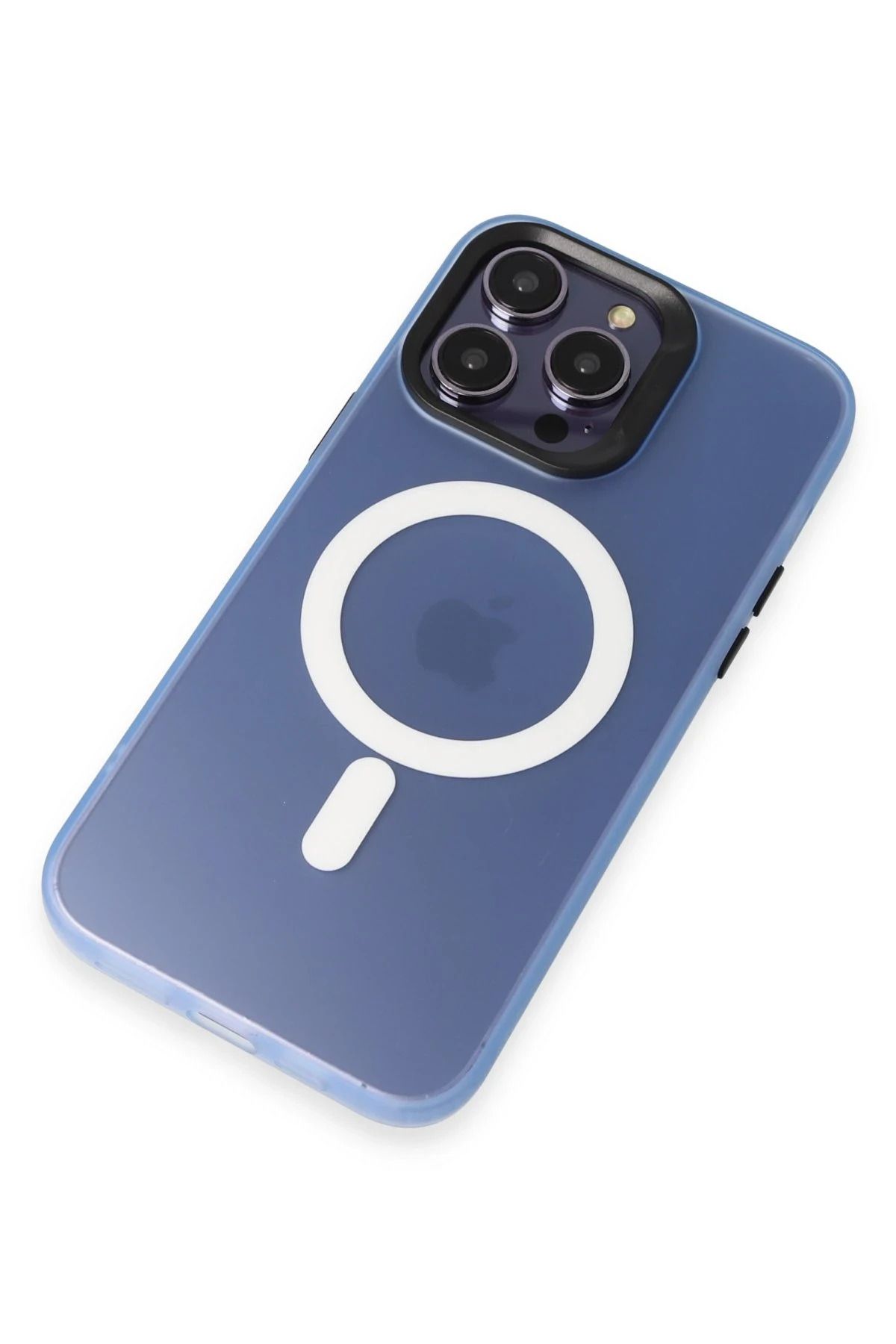 Joko iPhone 14 Pro Max Kılıf Mateks Magsafe Kapak - Sierra Blue GLSTD