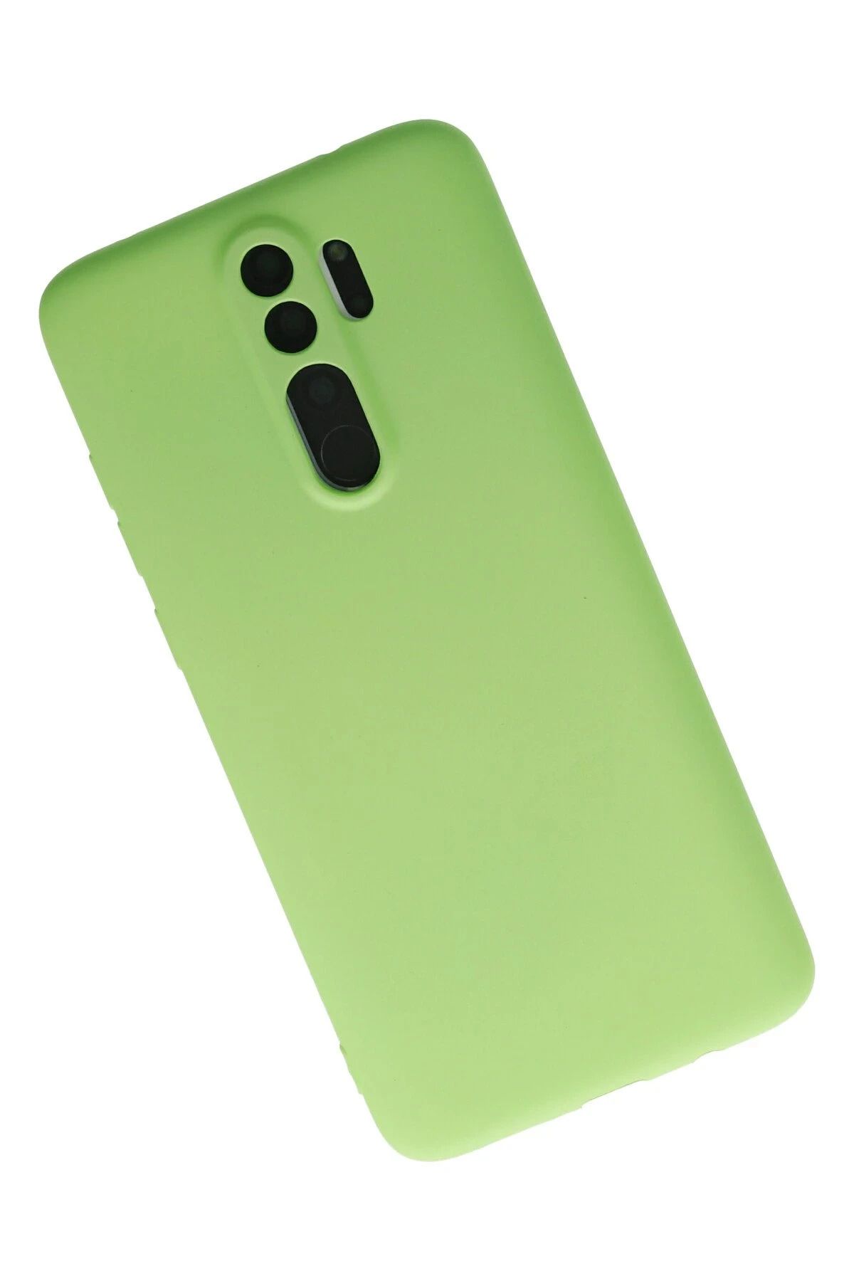 NewFace Xiaomi Redmi Note 8 Pro Kılıf First Silikon - Yeşil SVLRS