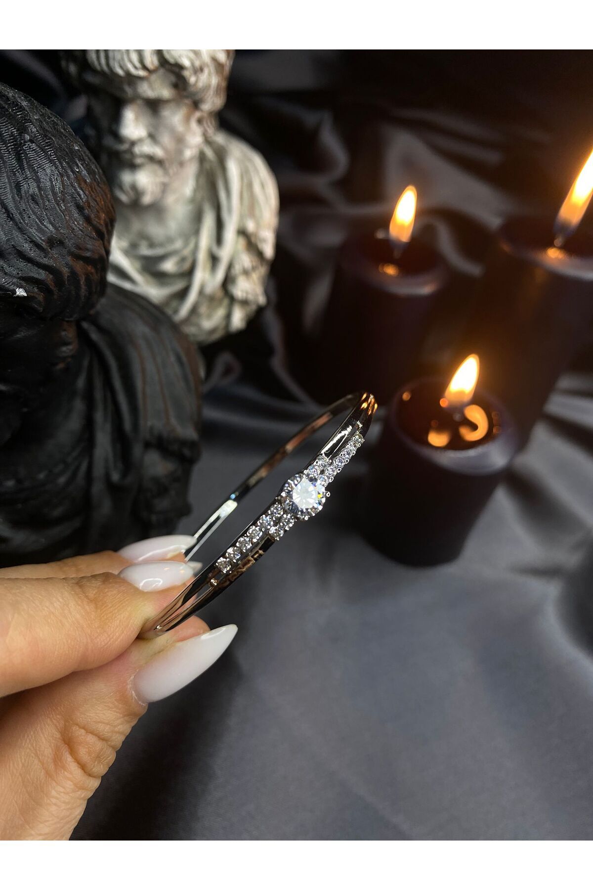 XUPİNGS Tektaş Silver Kelepçe
