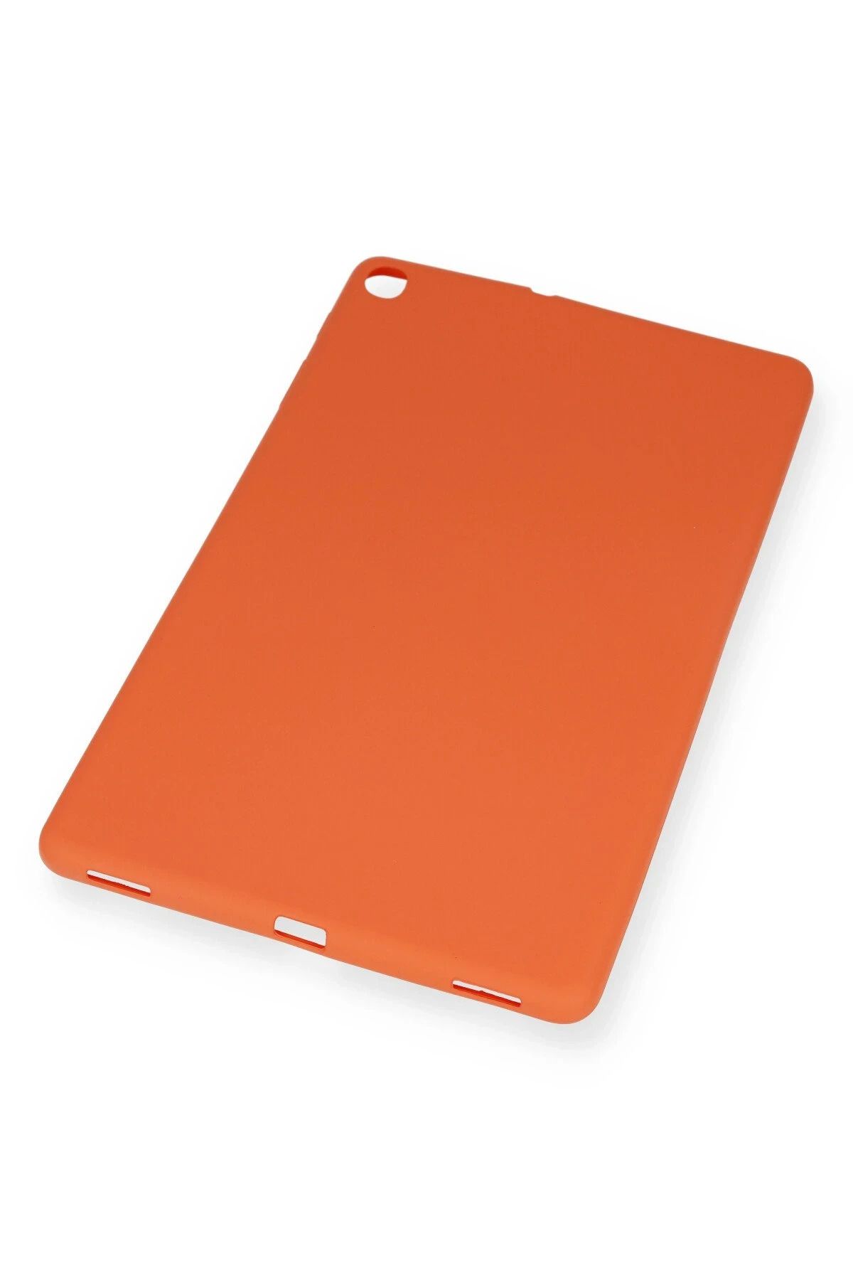 NewFace Samsung Galaxy T510 Tab A 10.1 Kılıf Evo Tablet Silikon - Turuncu GLSTD
