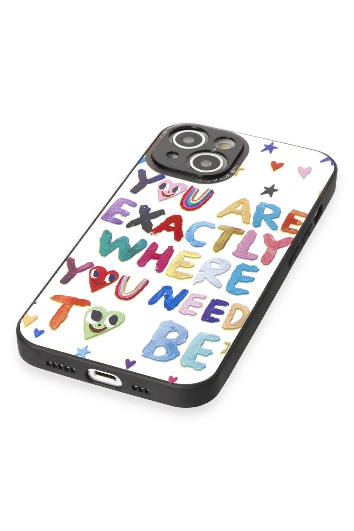NewFace iPhone 14 Uyumlu Kılıf Mirror Desenli Kapak - Mirror - 10 GLSTD