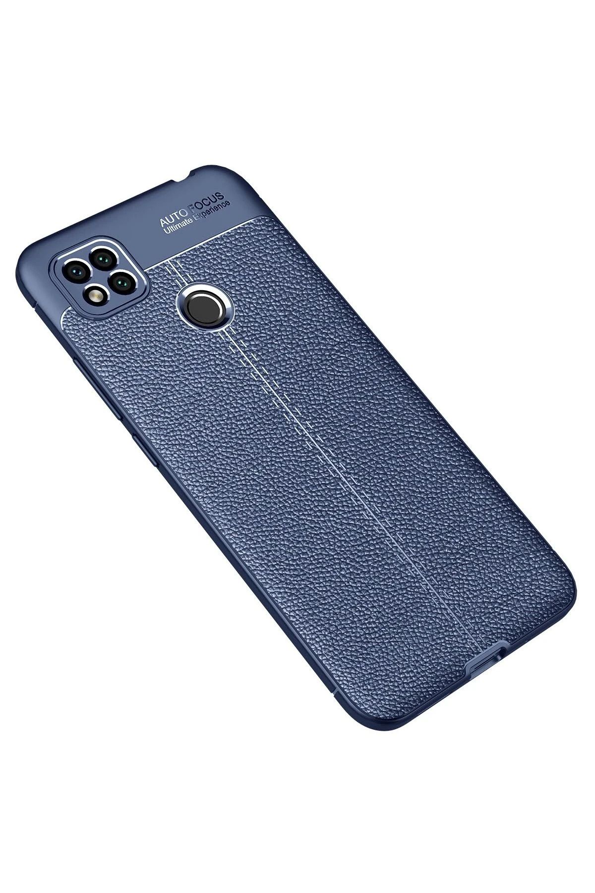 NewFace Xiaomi Redmi 9C Kılıf Auto Focus Kapak - Lacivert NRMSA