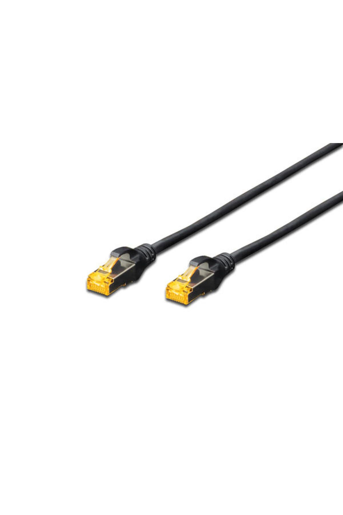Beek BC-S6A005BL 0.50 Mt CAT6A AWG26 Lsoh S/FTP Siyah Patch Cord Kablo
