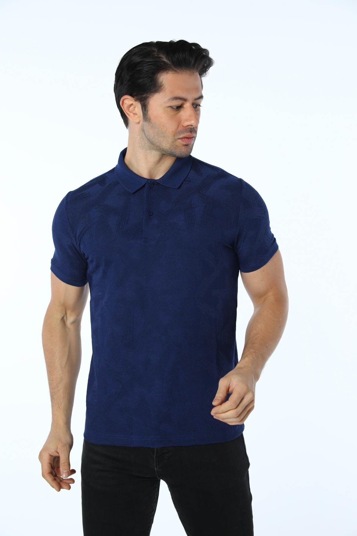 rugatchi Jakarlı Polo Yaka T-Shirt