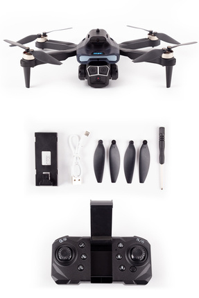 Hubsan Sk007 3 Kameralı ve Engel Sensörlü Fırçasız Motorlu Drone