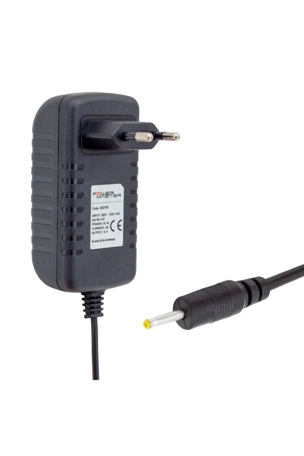 STOREMAX 5 VOLT - 3 AMPER PLASTİK KASA PRİZ TİPİ ADAPTÖR 2.5*0.7 (5047)