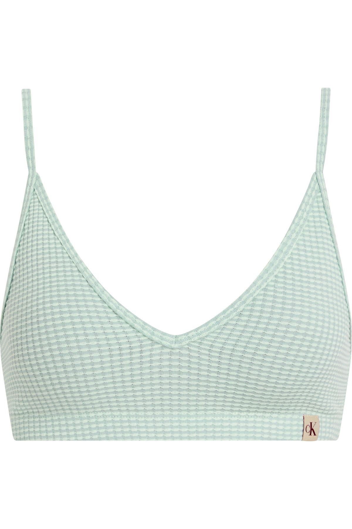 Calvin Klein WAFFLE TEXTURE BRALETTE TOP Spor Sütyeni