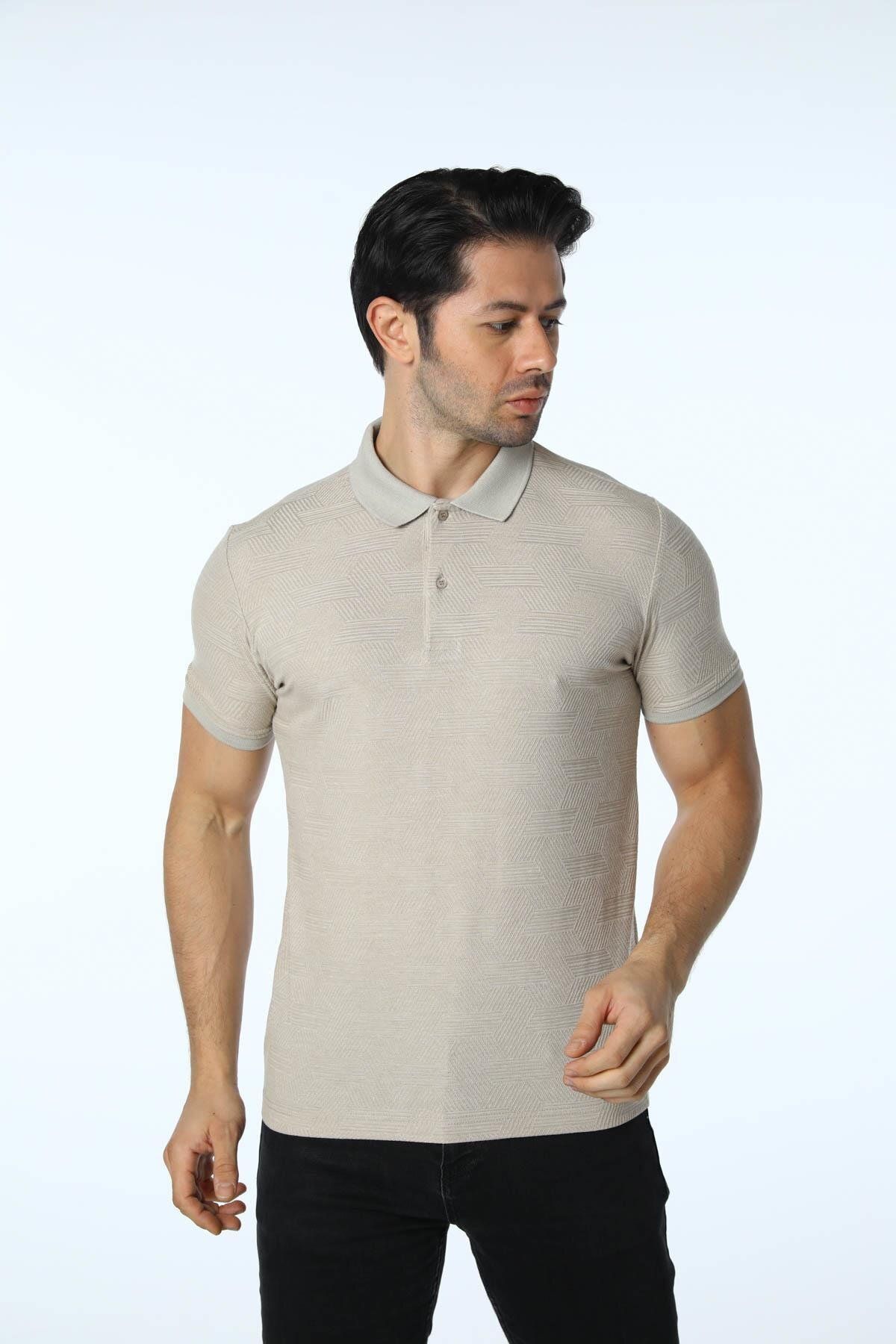rugatchi Jakarlı Polo Yaka T-Shirt