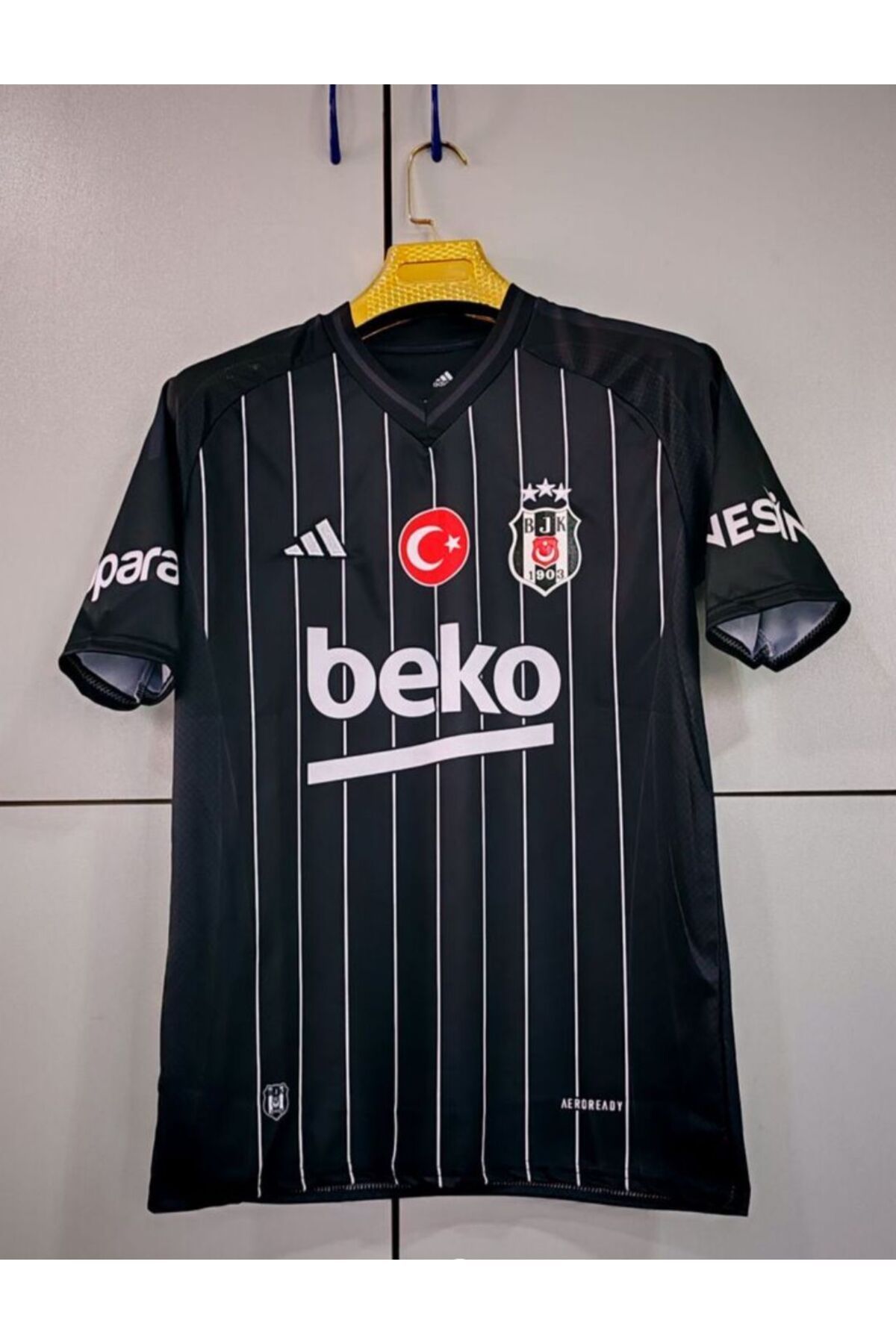 Flextreme immobile//Beşiktaş/SİYAH 24-25 Yeni Sezon Yetişkin Futbol Forması