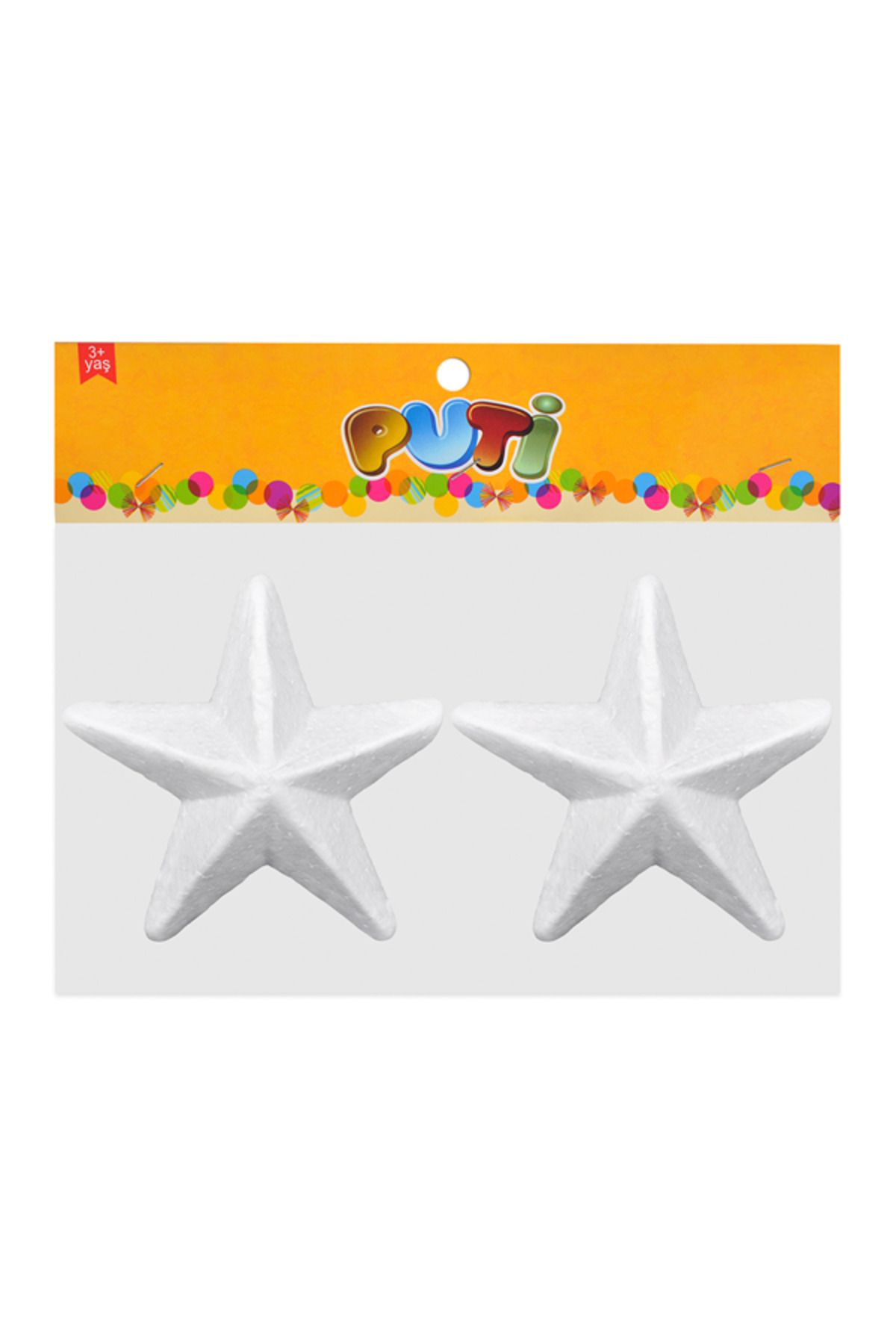 VİVA Puti Köpük Yıldız 10 cm 2'li Paket