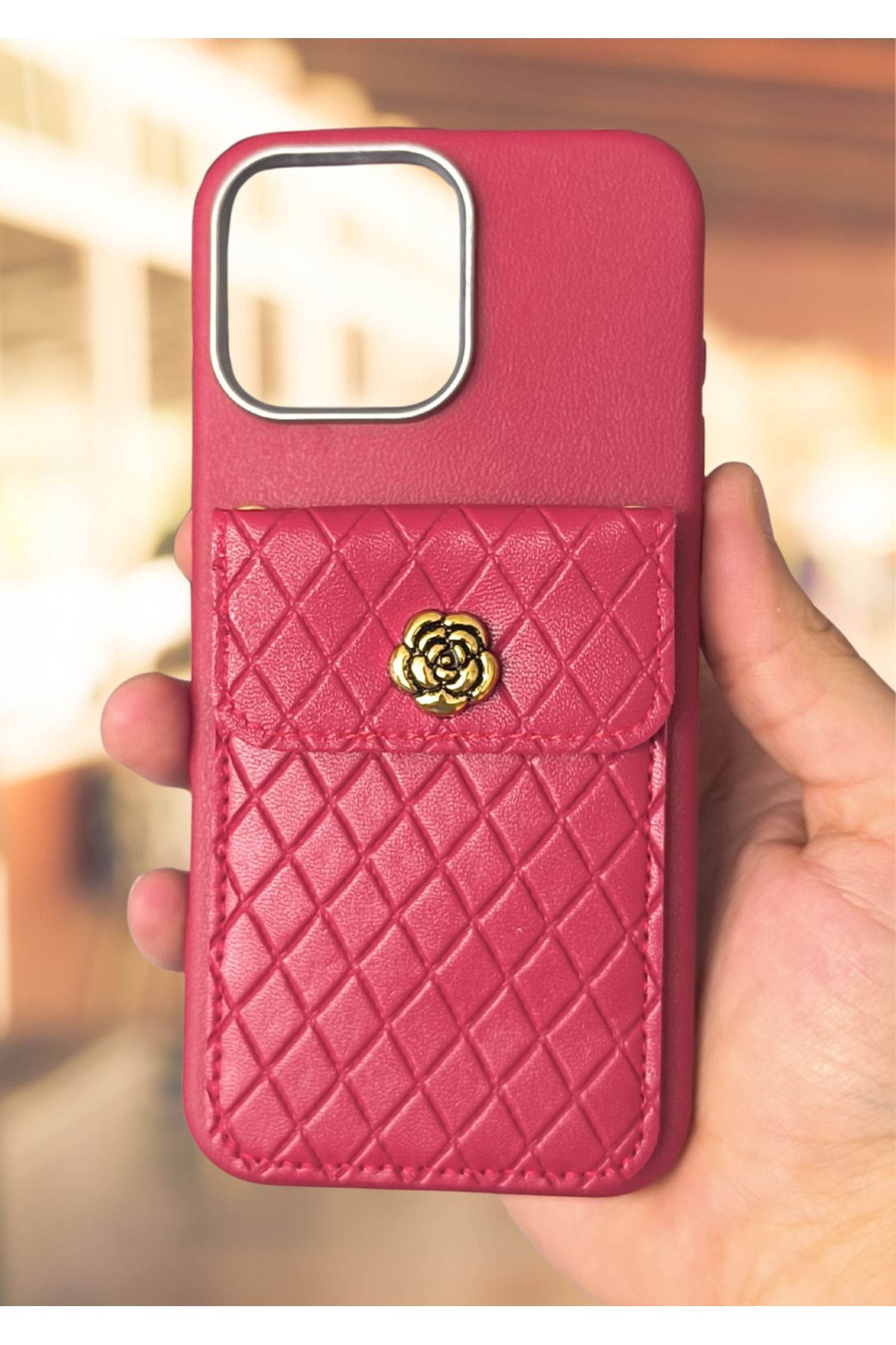 BCASE İphone 14 Pro Max Çantalı Boyun Askılı Kılıf