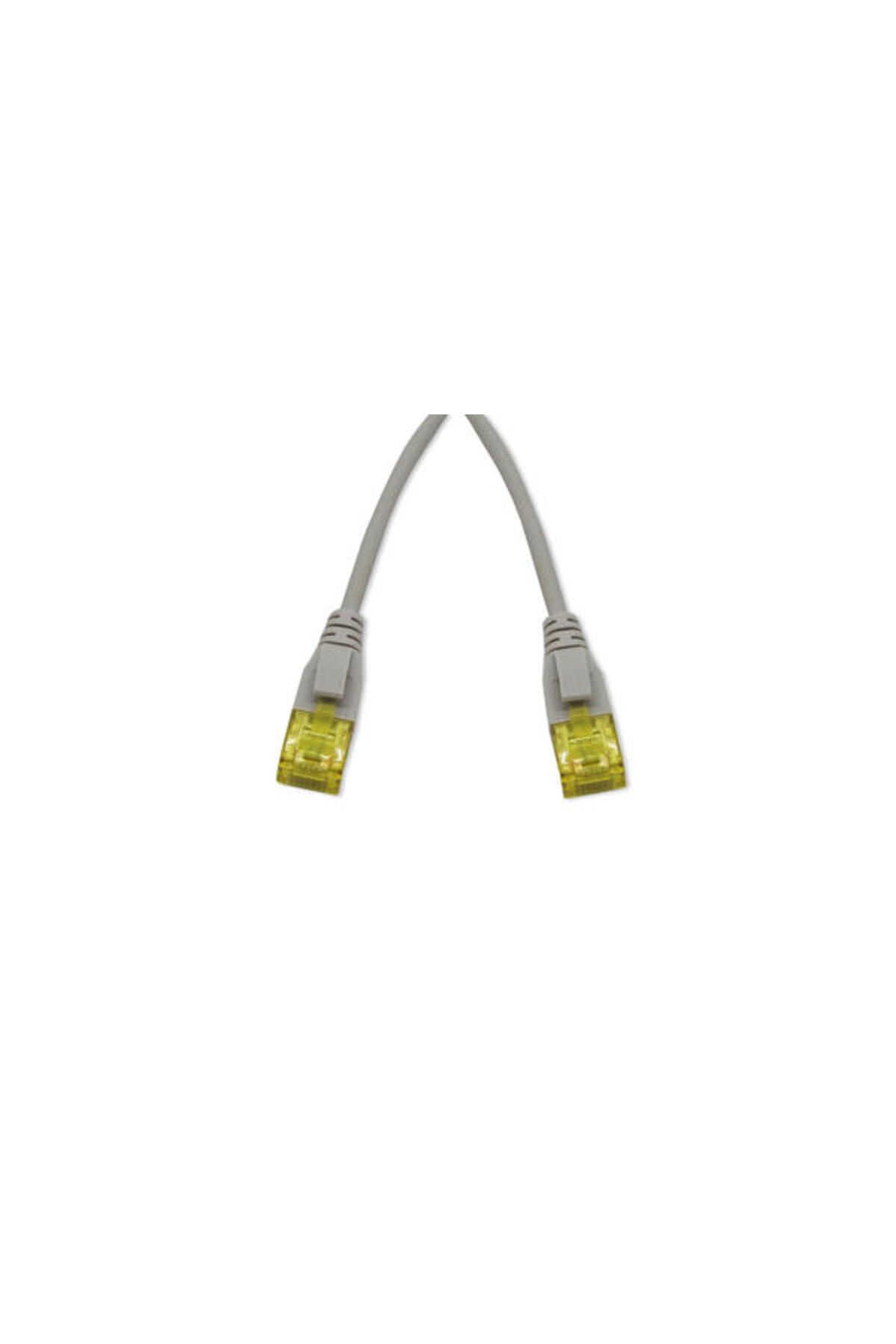 Beek BC-U6A050S 5 Mt CAT6A UTP AWG28 LSZH Slim Gri Patch Cord Kablo