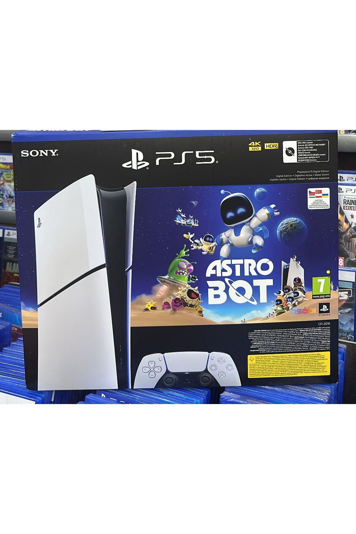 Sony Playstation 5 1 Tb Slim Kasa Astro Bot oyunlu
