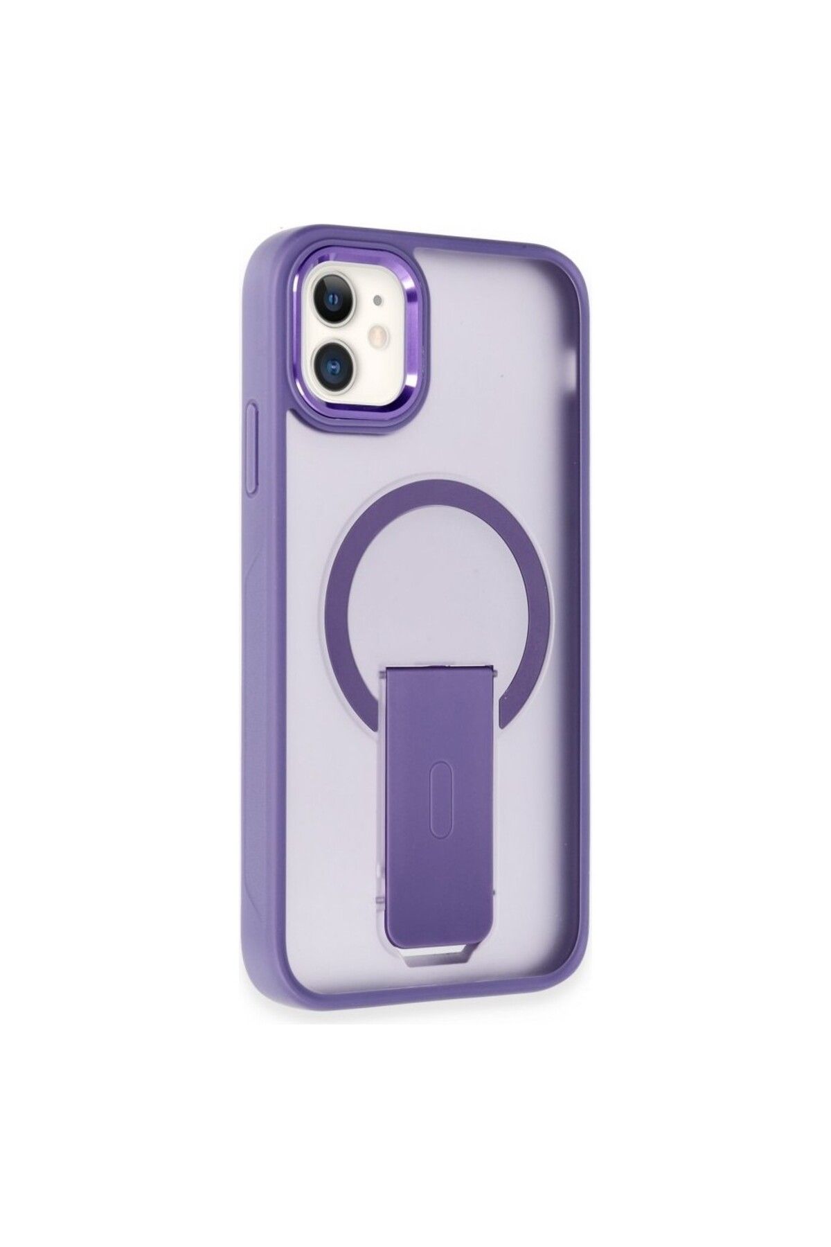 Five-online Apple iPhone 11 Yüksek Kenarlıklı Magsafe Standlı Stable Kapak Kılıf