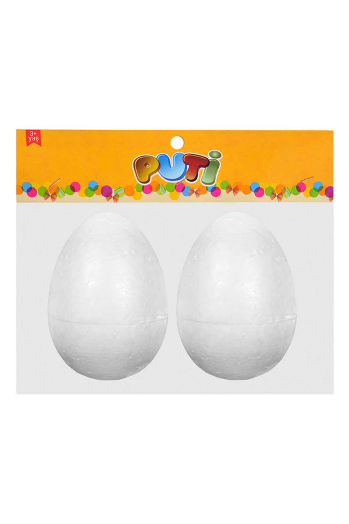 VİVA Puti Köpük Yumurta 10 cm 2'li Paket
