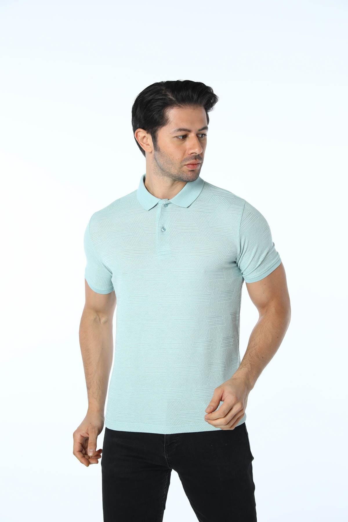rugatchi Jakarlı Polo Yaka T-Shirt