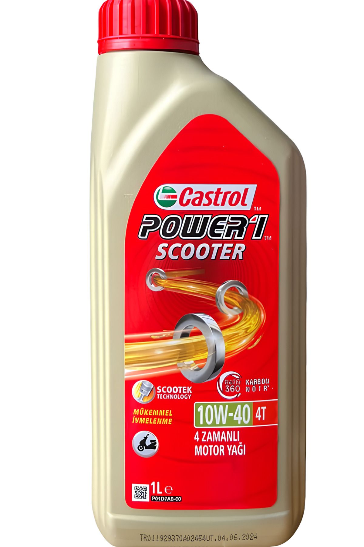 CASTROL Power 1 Scooter 4t 10w-40 1 L Motosiklet Yağı