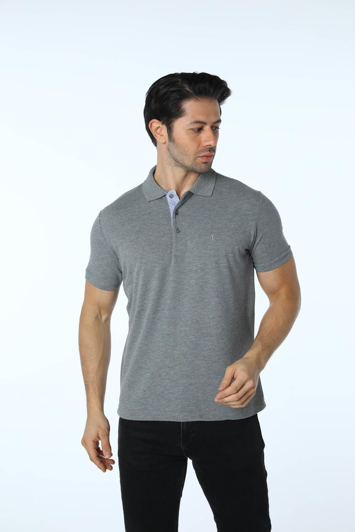 rugatchi %100 Pamuk Polo Yaka T-Shirt