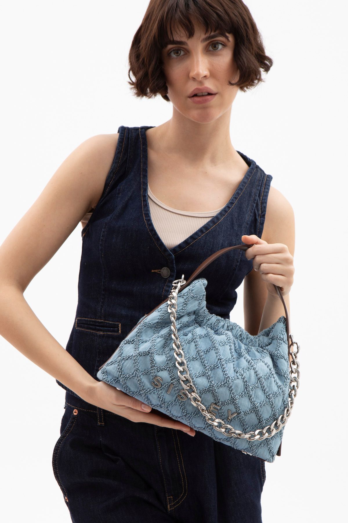 Sisley SİSLEY KADIN EL ÇANTASI C.SLY_060 STD Mavi