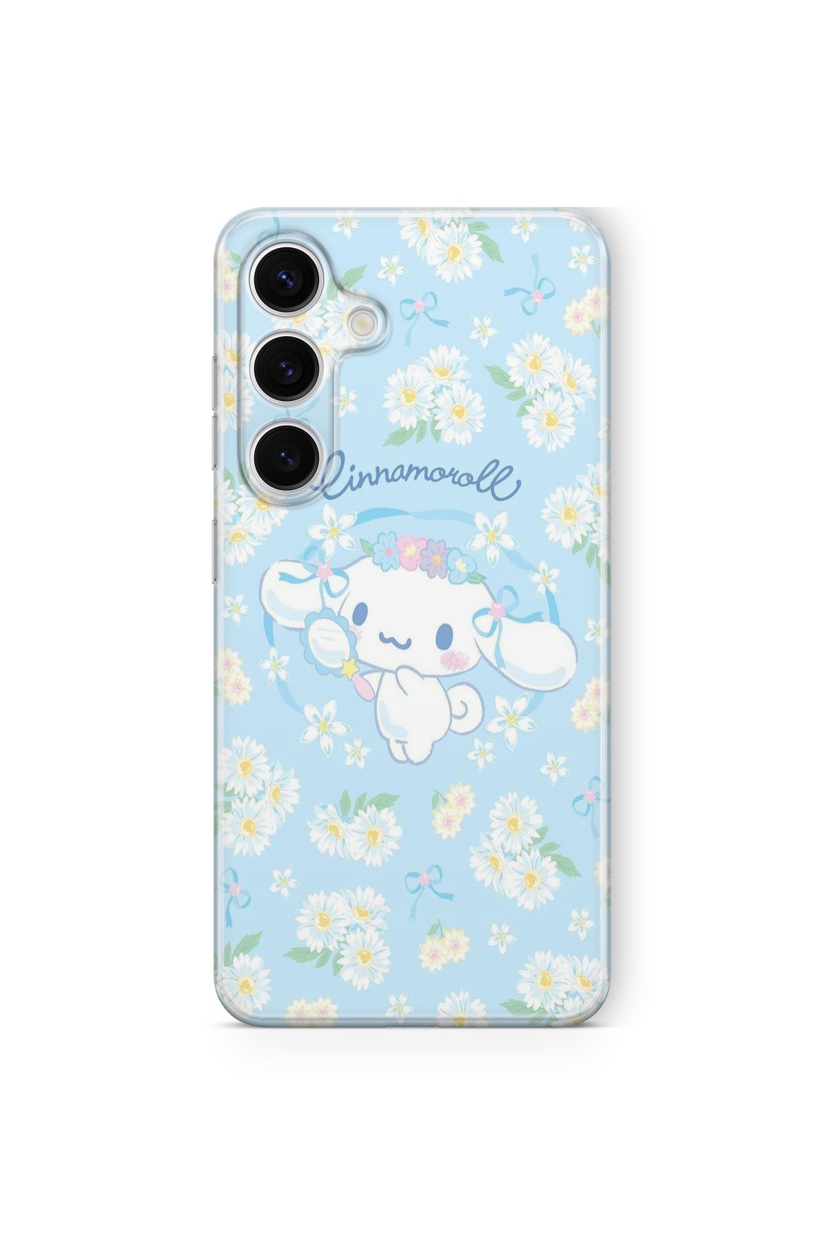 Space Star Samsung Galaxy A14 Uyumlu Cinnamonoll Tasarım Baskılı Şeffaf Kılıf