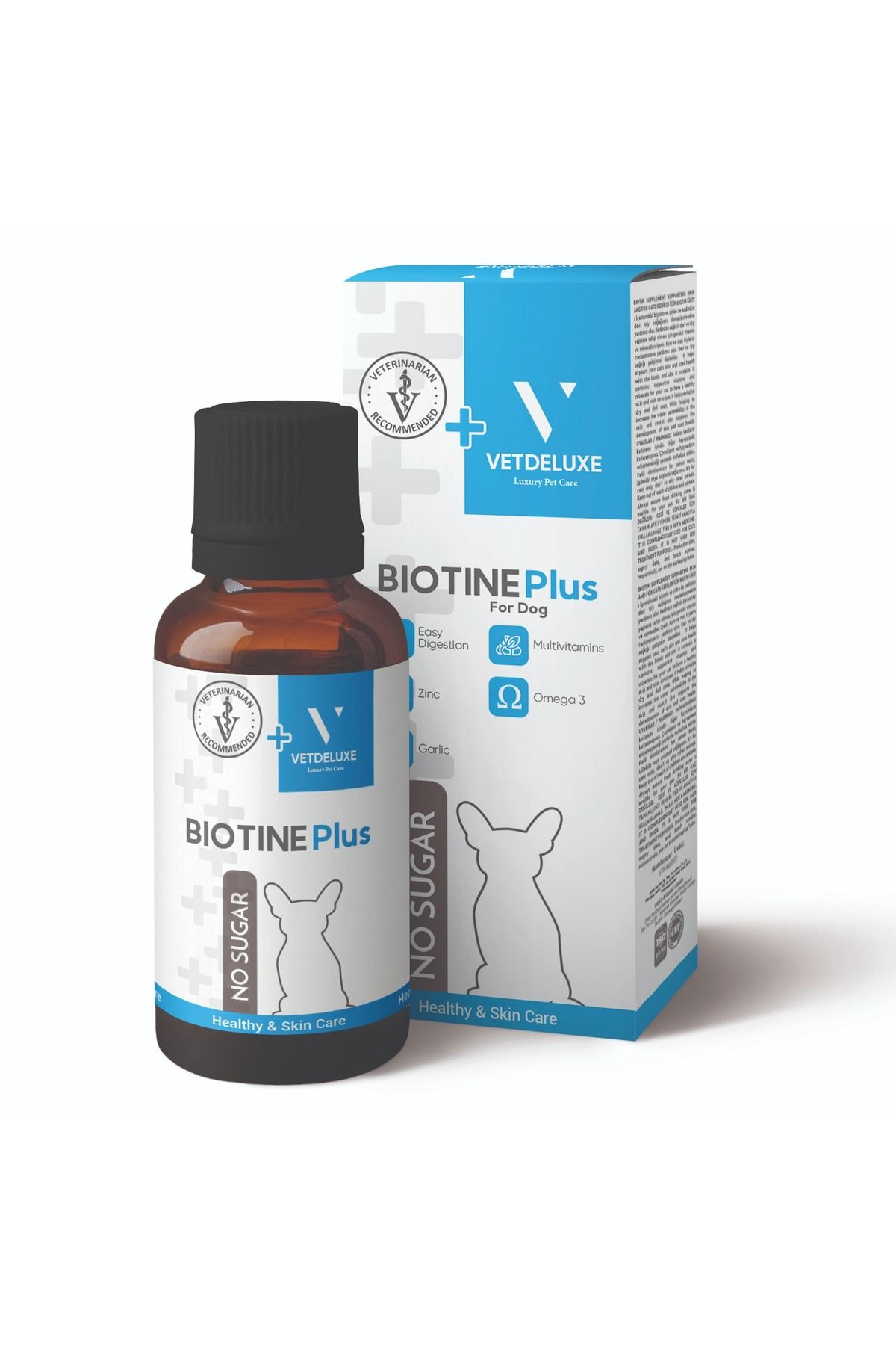 VETDELUXE Biotin Köpek Damla 100 ml