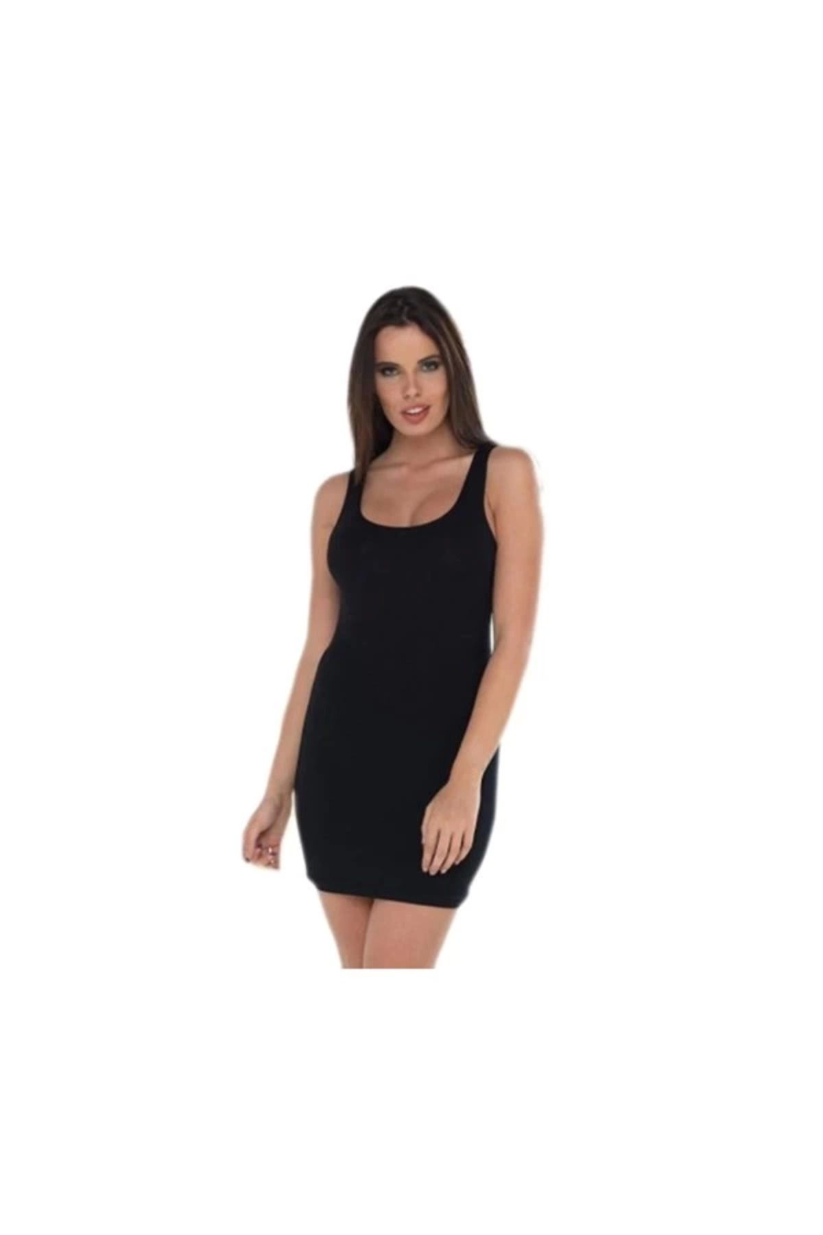 Shop58 Dorya Modal Kalın Askı Uzun Atlet 1091