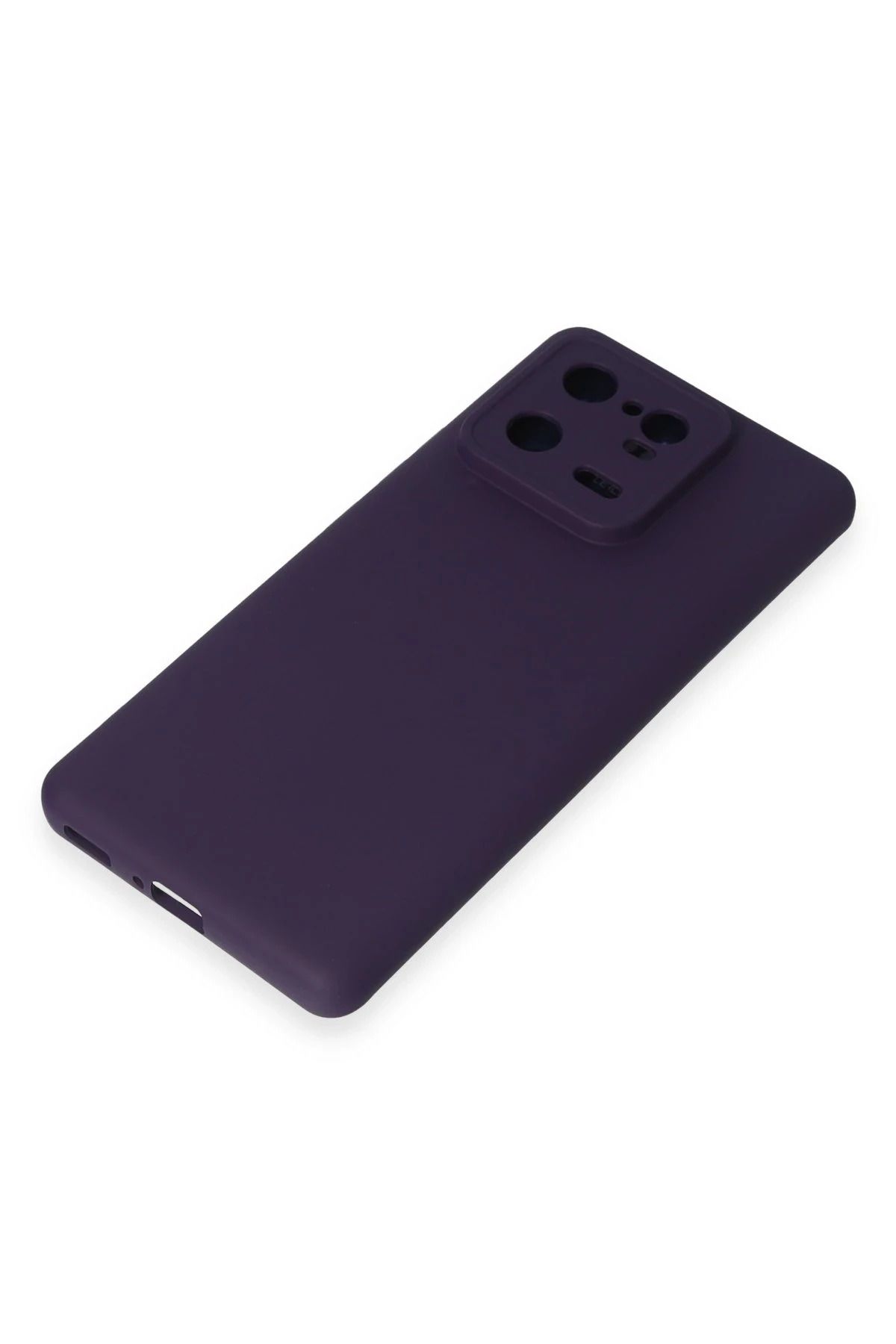 NewFace Xiaomi Mi 13 Pro Kılıf Nano içi Kadife Silikon  uyumlu - Mor WLZOR