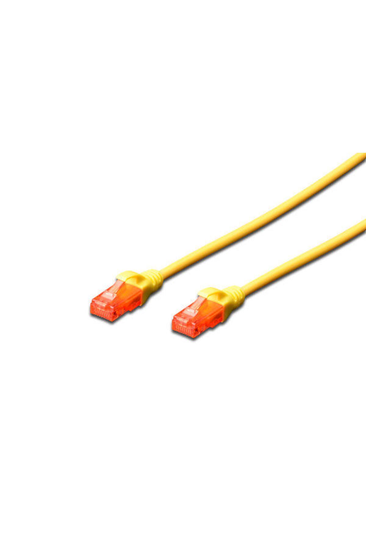 Beek BC-U6015Y 1.5 Mt CAT6 U-UTP AWG26 LSZH Sarı Patch Cord Kablo