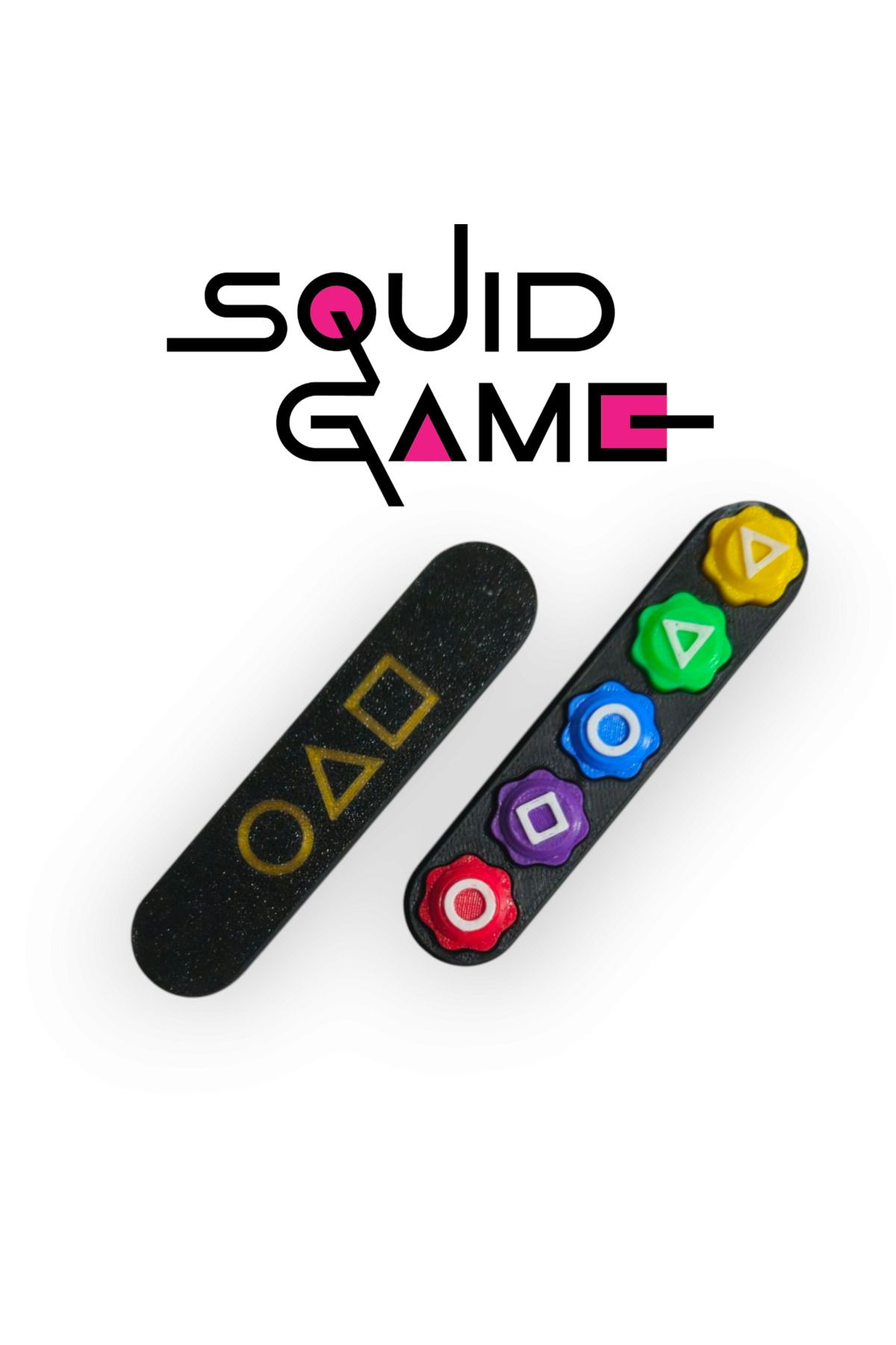 etmo 3d dizayn Squid Game 2-Gonggi-5 Taş Oyunu Kutulu