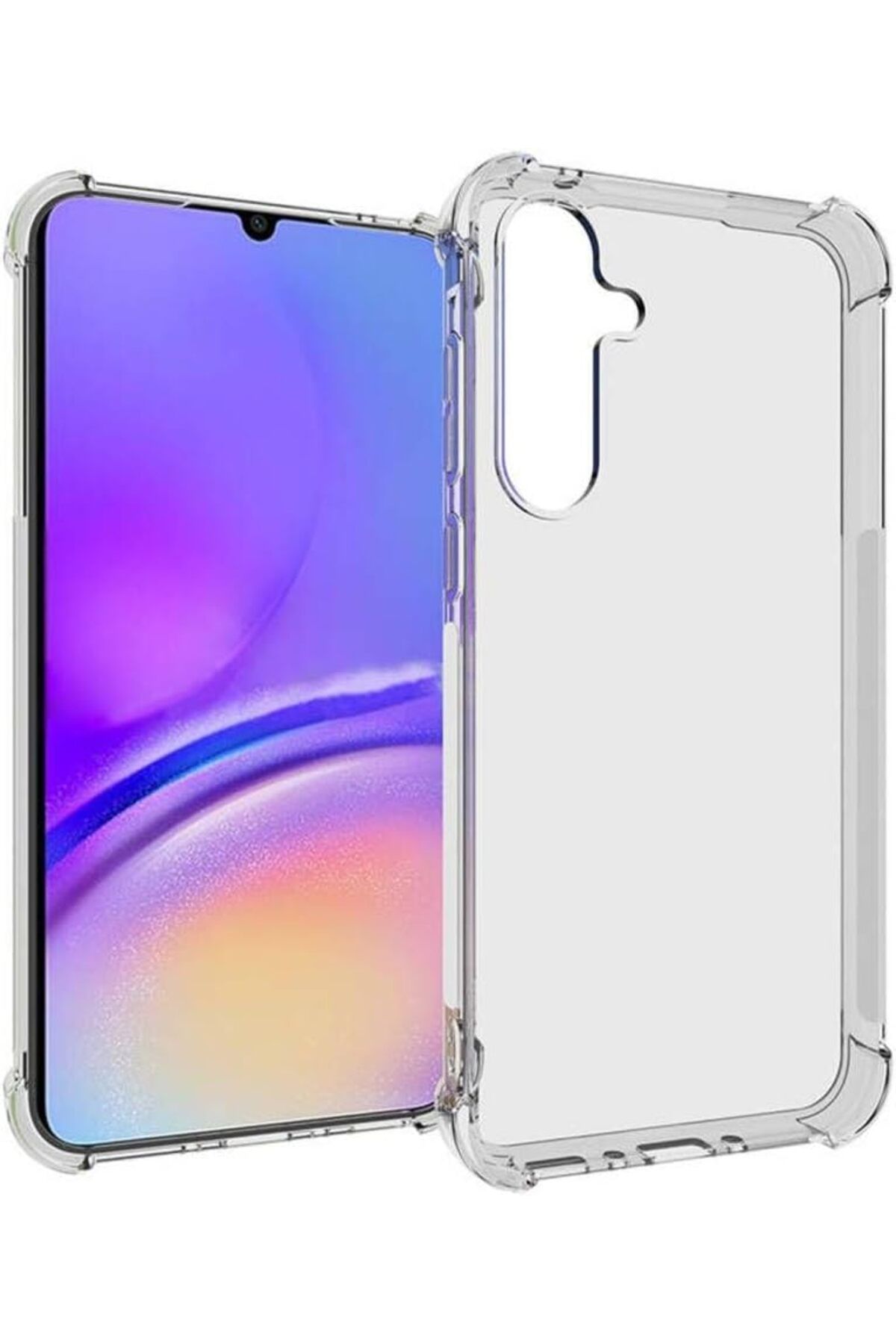 DERİK Derik İletişim Galaxy A35 ile Uyumlu Kapak Şeffaf Airbag Antishock Köşe Korumalı Silikon Kıl