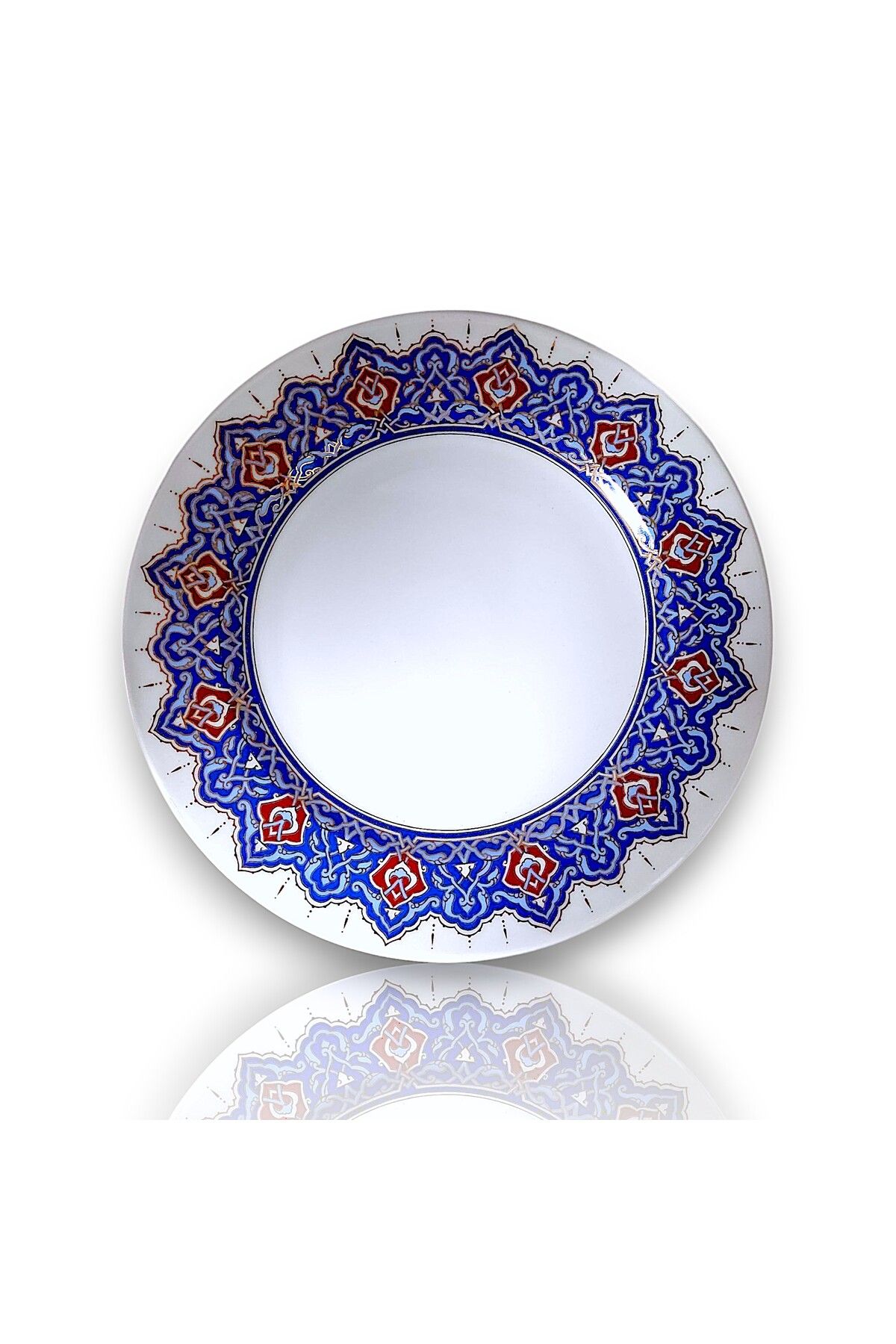 DM PORSELEN PLAKET TABAK 25 CM DM-19