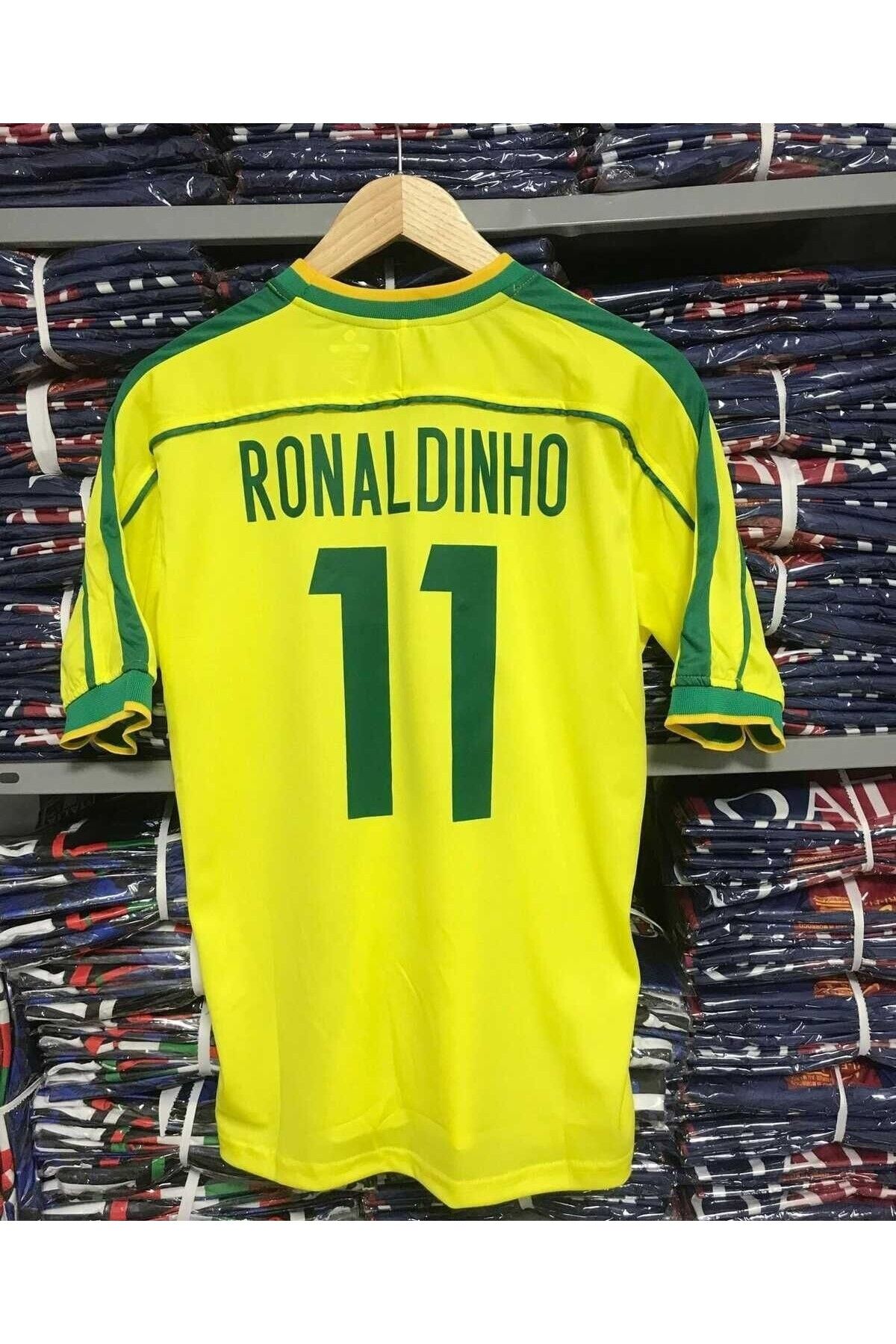 Ronson Brezilya Milli Takımı 98 Dünya Kupası Ronaldinho Nostalji Forması