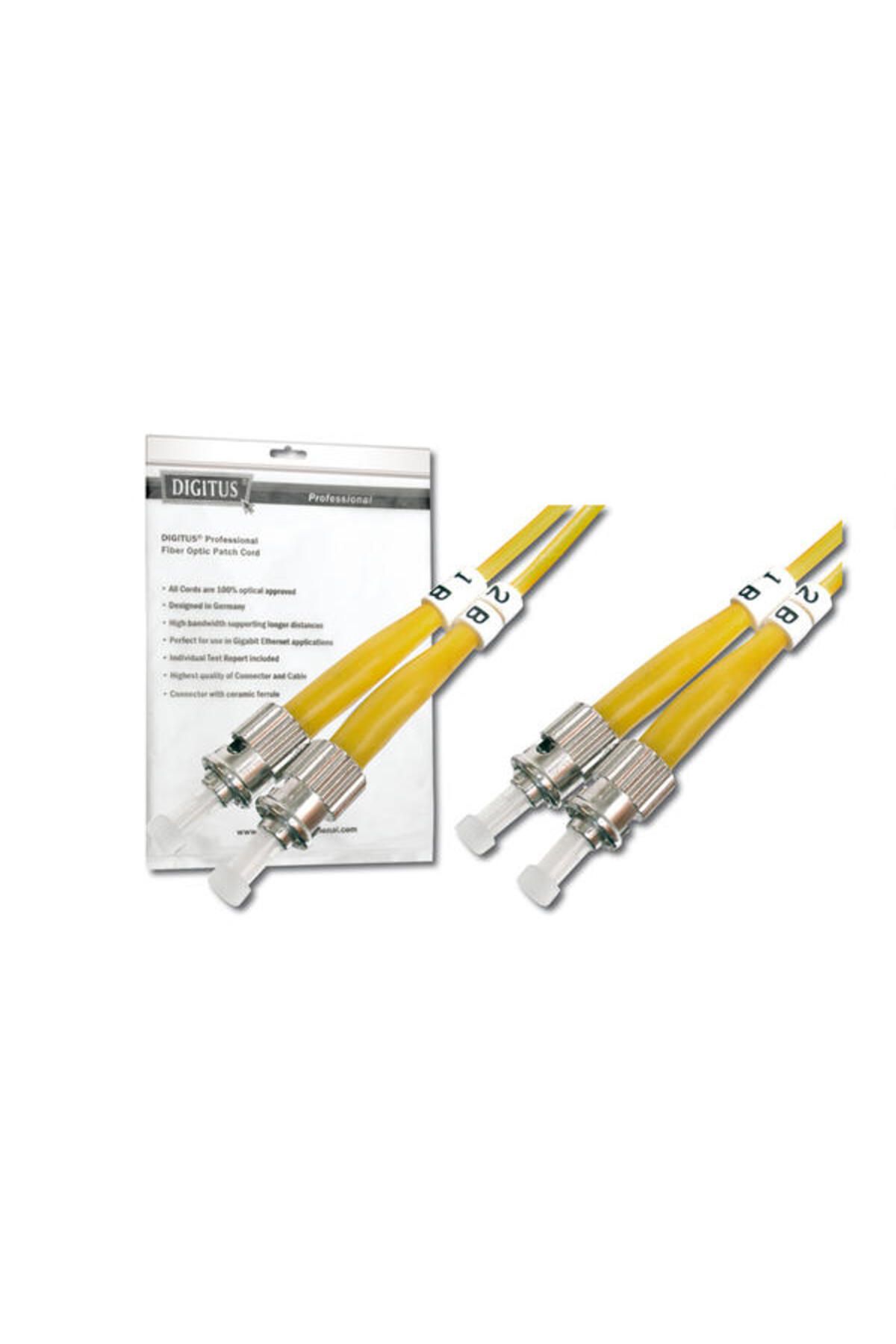 Assmann Digitus DK-2911-03 3 Mt - Singlemode Duplex 09/125 Fiber Optik Patch Cord Kablo