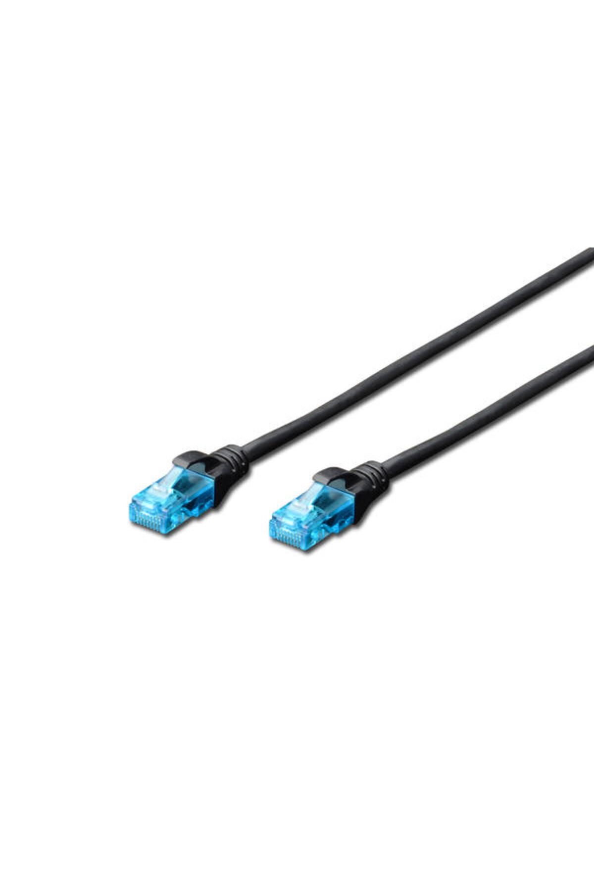 Beek BC-U50025BL 0.25 Mt CAT5E U/UTP AWG26 Siyah Patch Cord Kablo